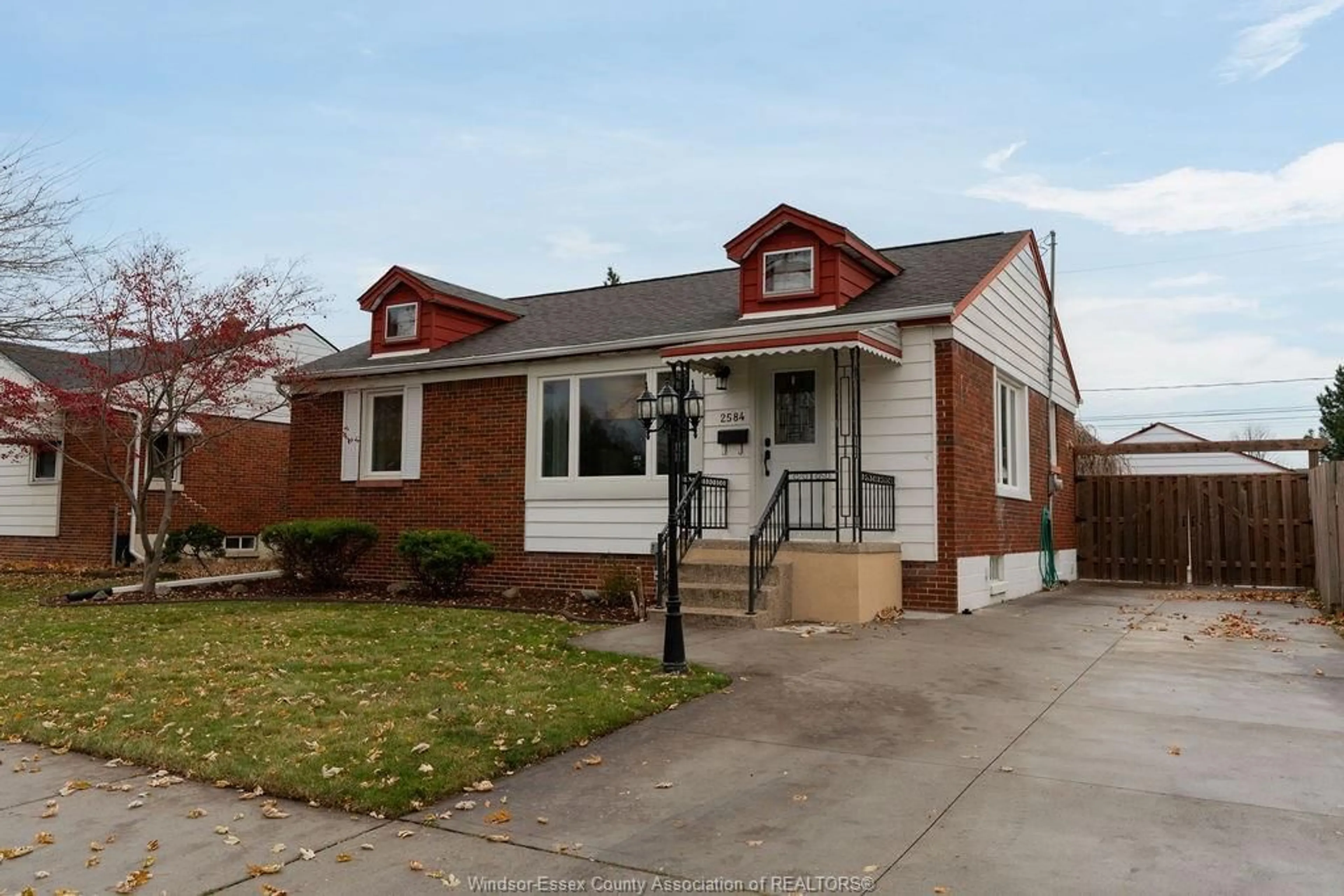 Home with brick exterior material, street for 2584 RANDOLPH Ave, Windsor Ontario N9E 3C9