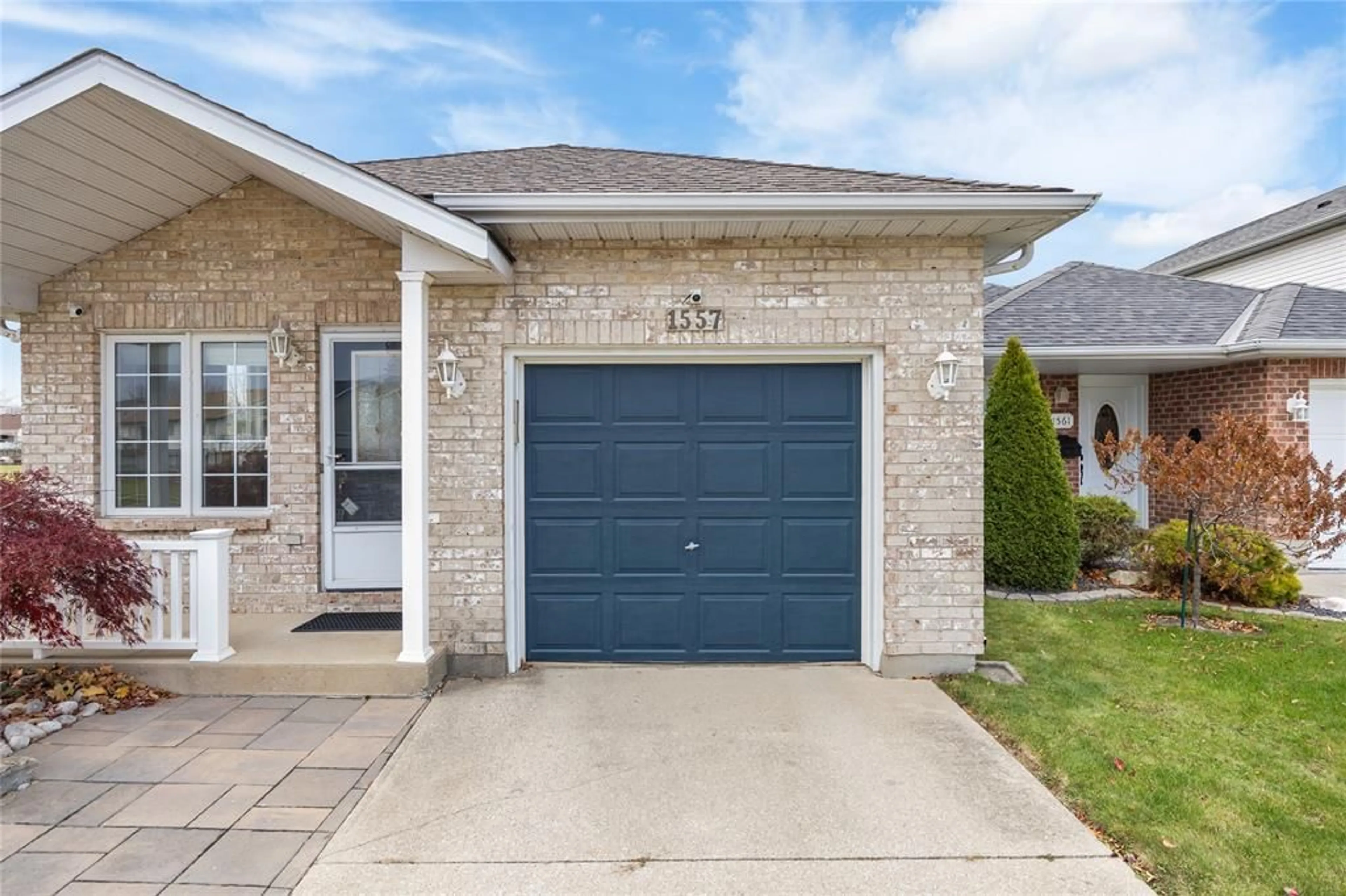 Home with brick exterior material, street for 1557 AFTON Crt, Sarnia Ontario N7S 5Y3