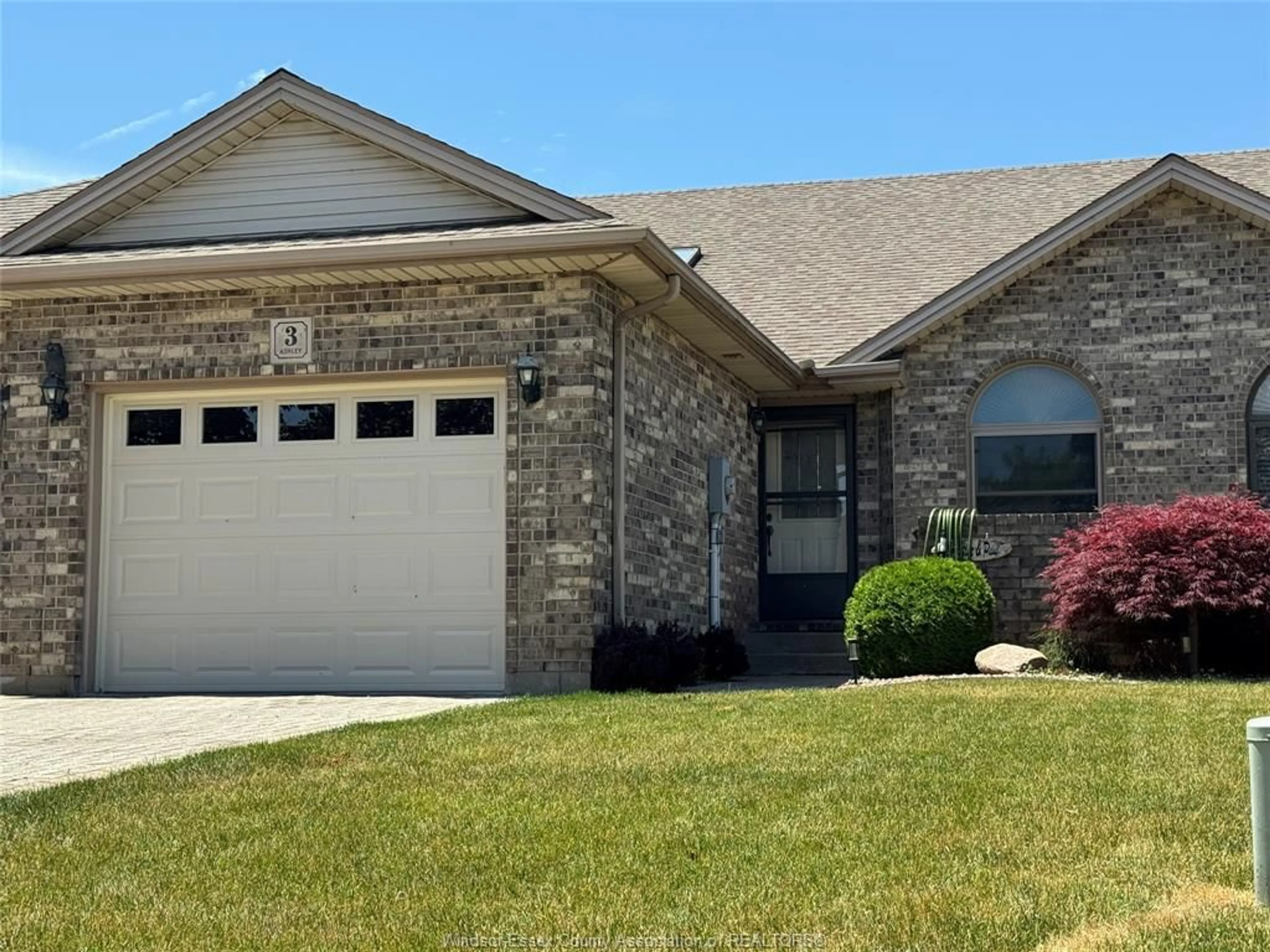 Home with brick exterior material, street for 3 ASHLEY Cres, Leamington Ontario N8H 5J1