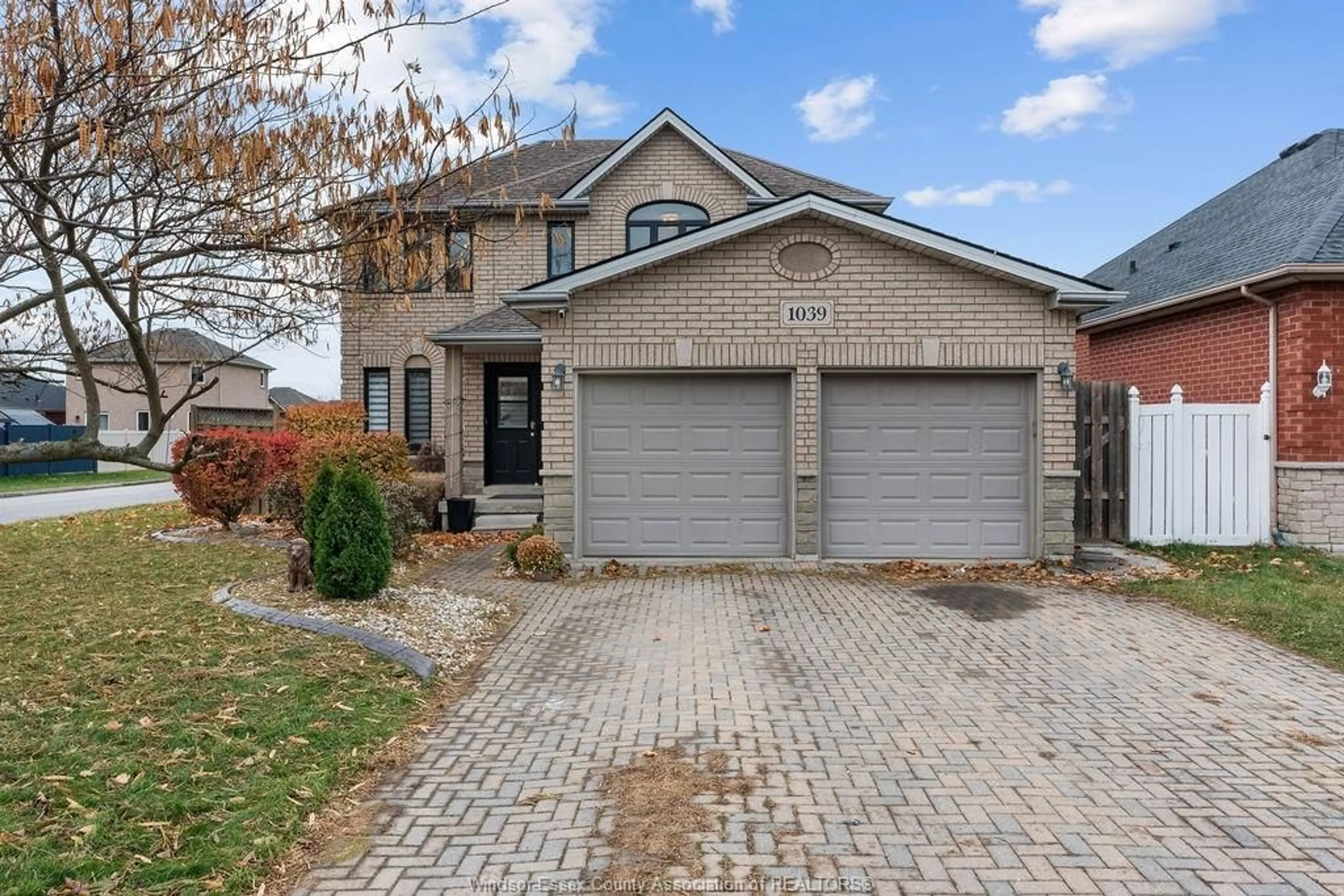 Home with brick exterior material, street for 1039 CORA GREENWOOD, Windsor Ontario N8P 1K2