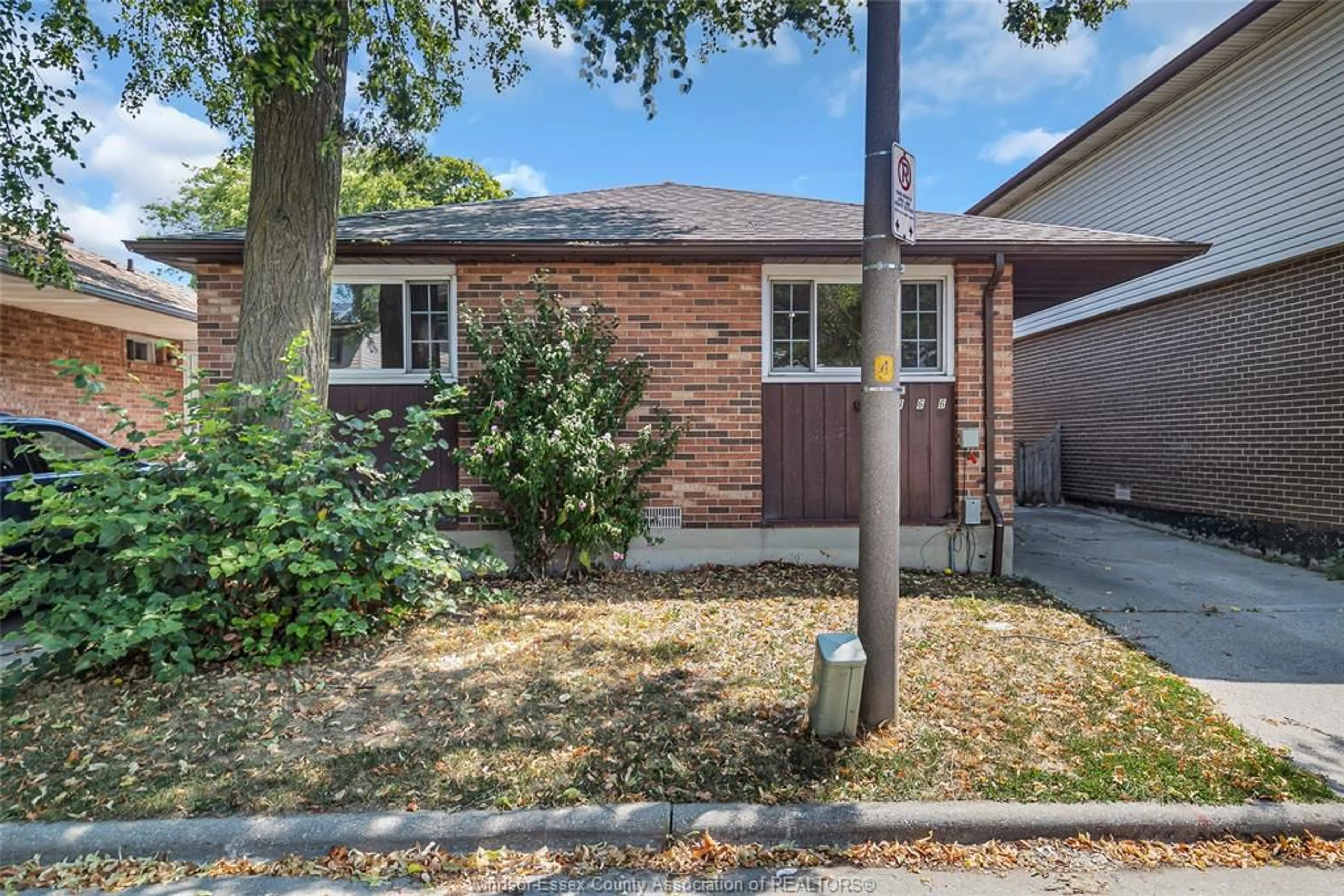 Home with brick exterior material, street for 1366 BAYSWATER Cres, Windsor Ontario N8S 4K7