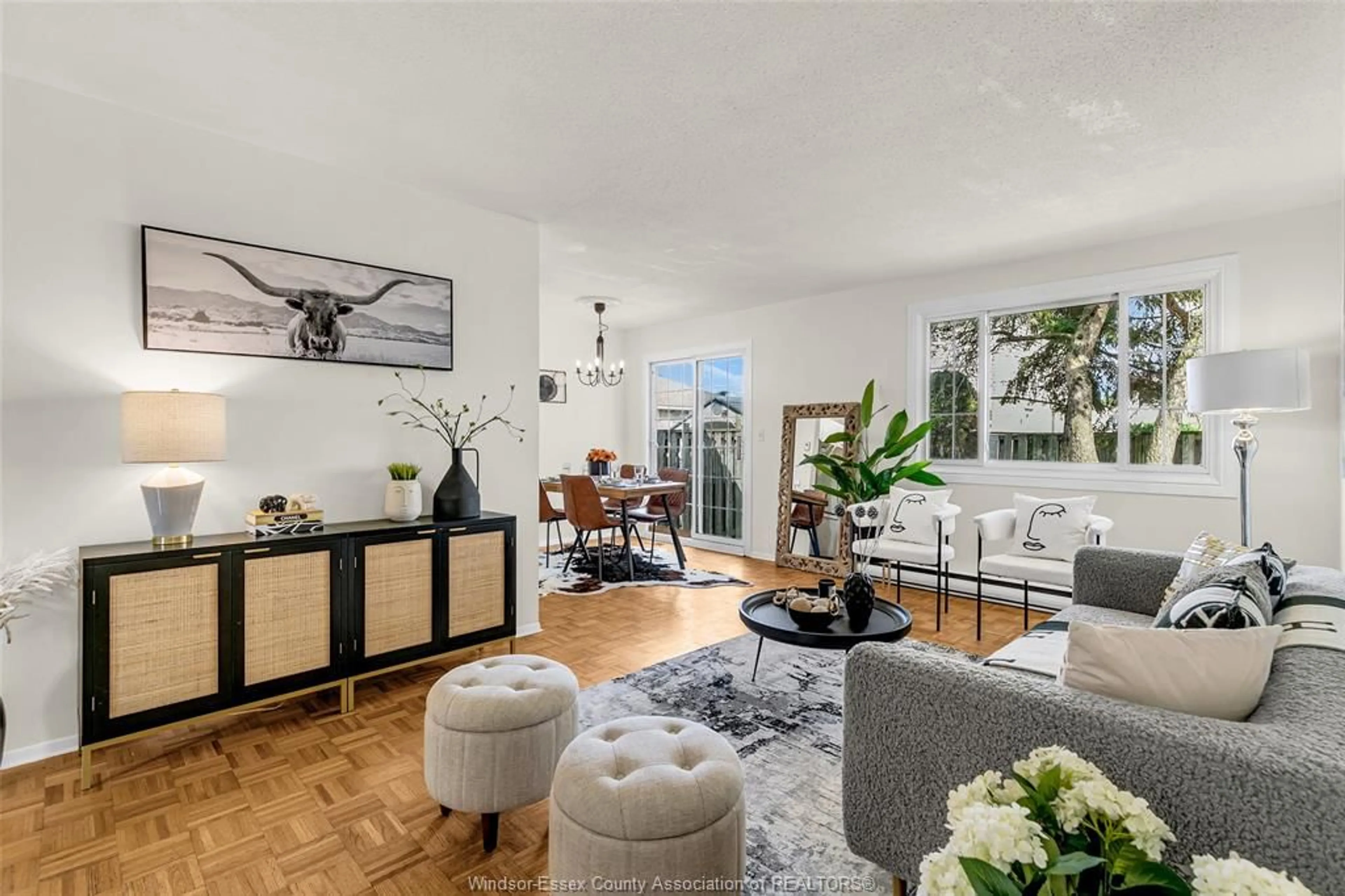 Living room with furniture, unknown for 1366 BAYSWATER Cres, Windsor Ontario N8S 4K7