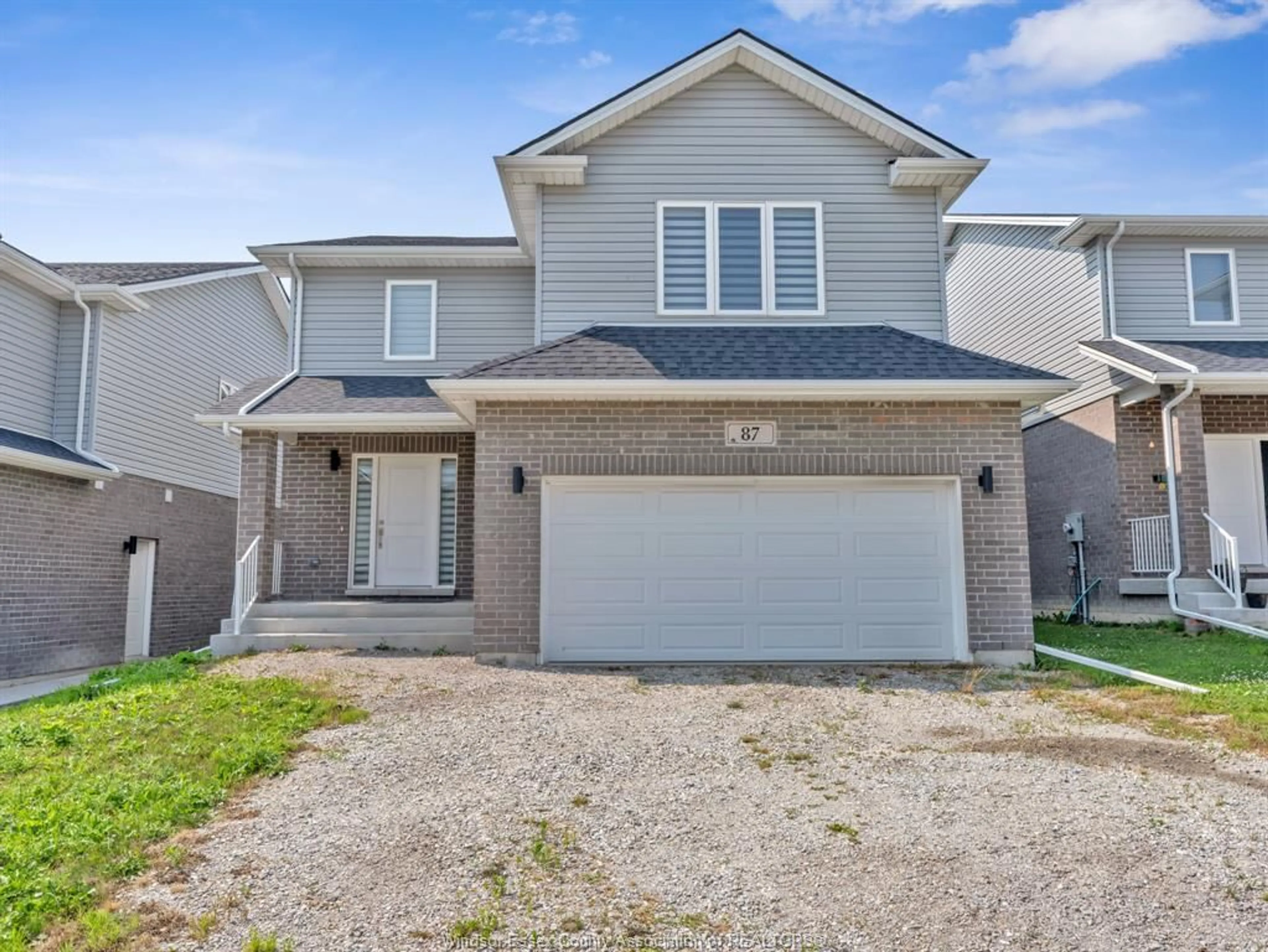 Home with brick exterior material, street for 87 WARWICK Dr, Chatham Ontario N7M 0V1
