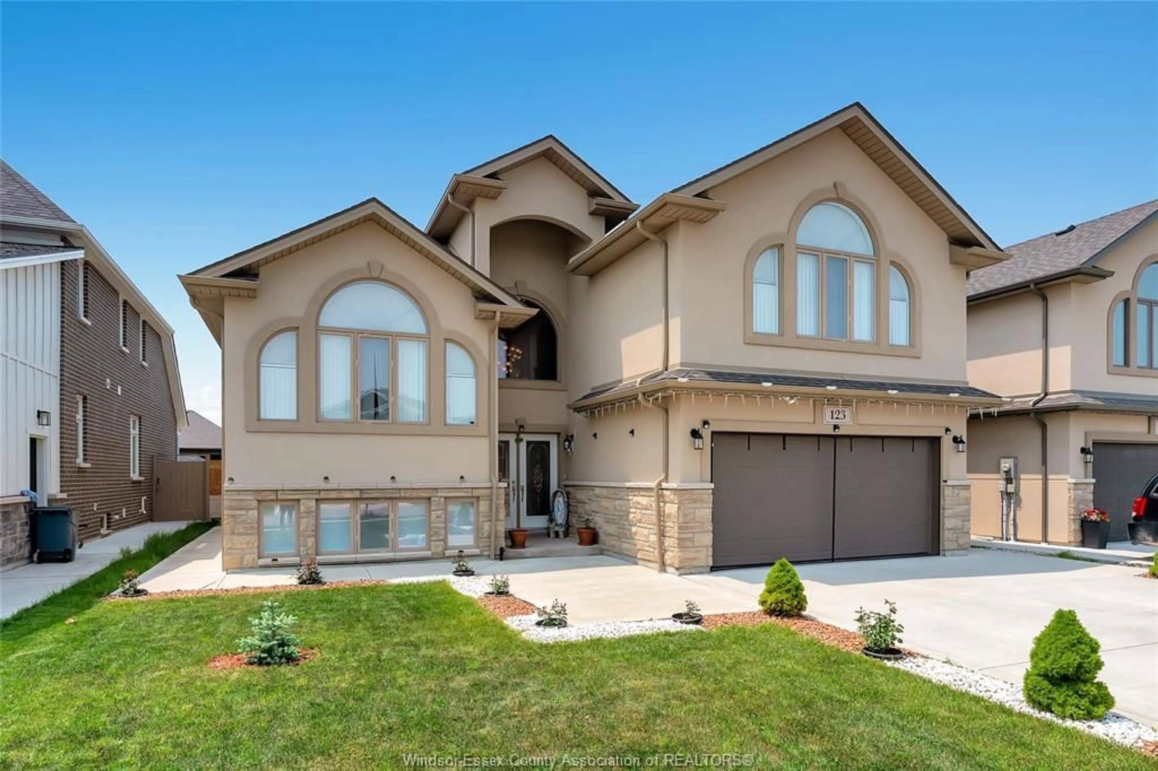 Home with brick exterior material, street for 123 SUMMER St, Belle River Ontario N8L 0G8