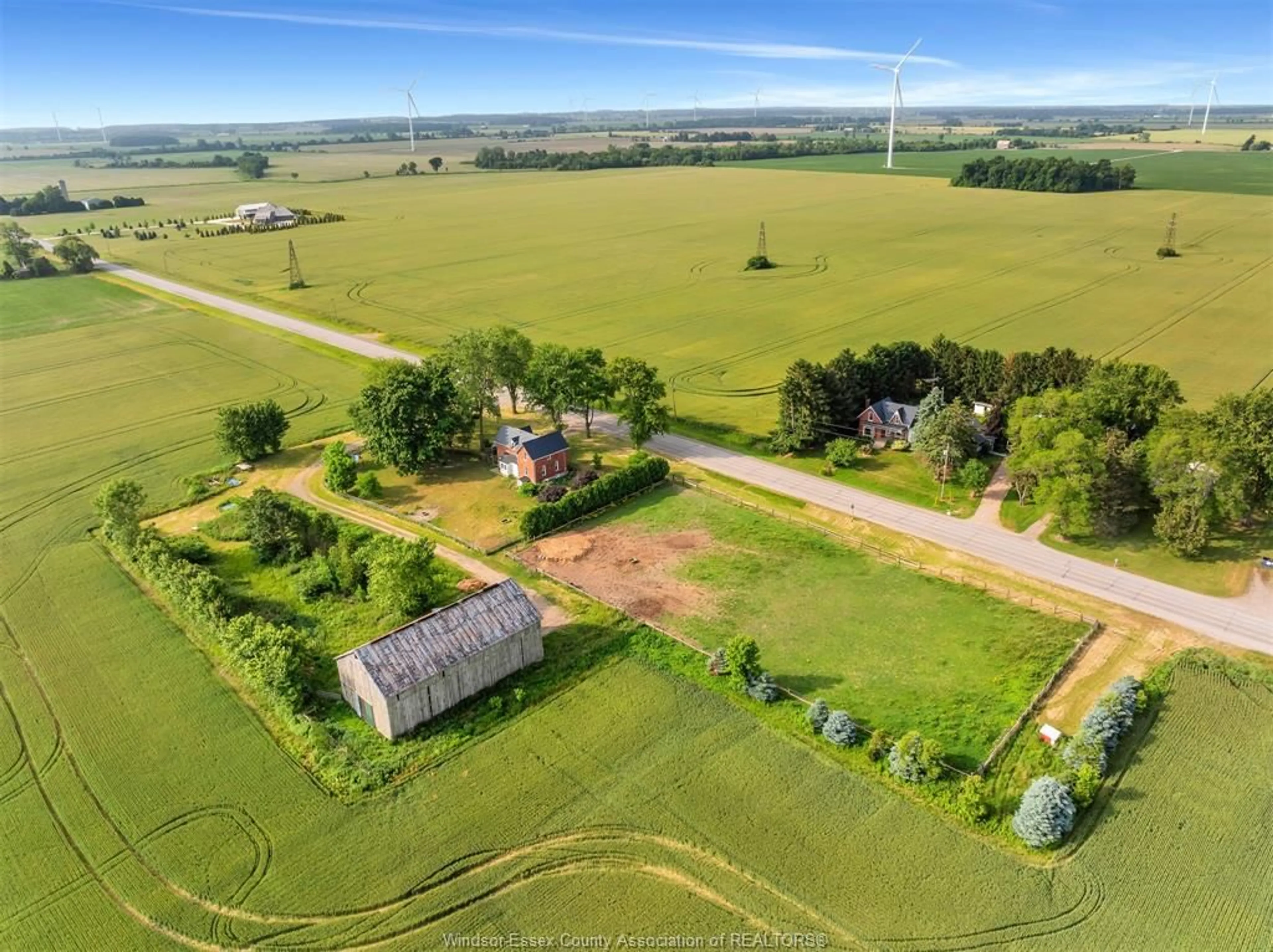 A pic from outside/outdoor area/front of a property/back of a property/a pic from drone, unknown for 21141 KENT BRIDGE Rd, Ridgetown Ontario N0P 2C0