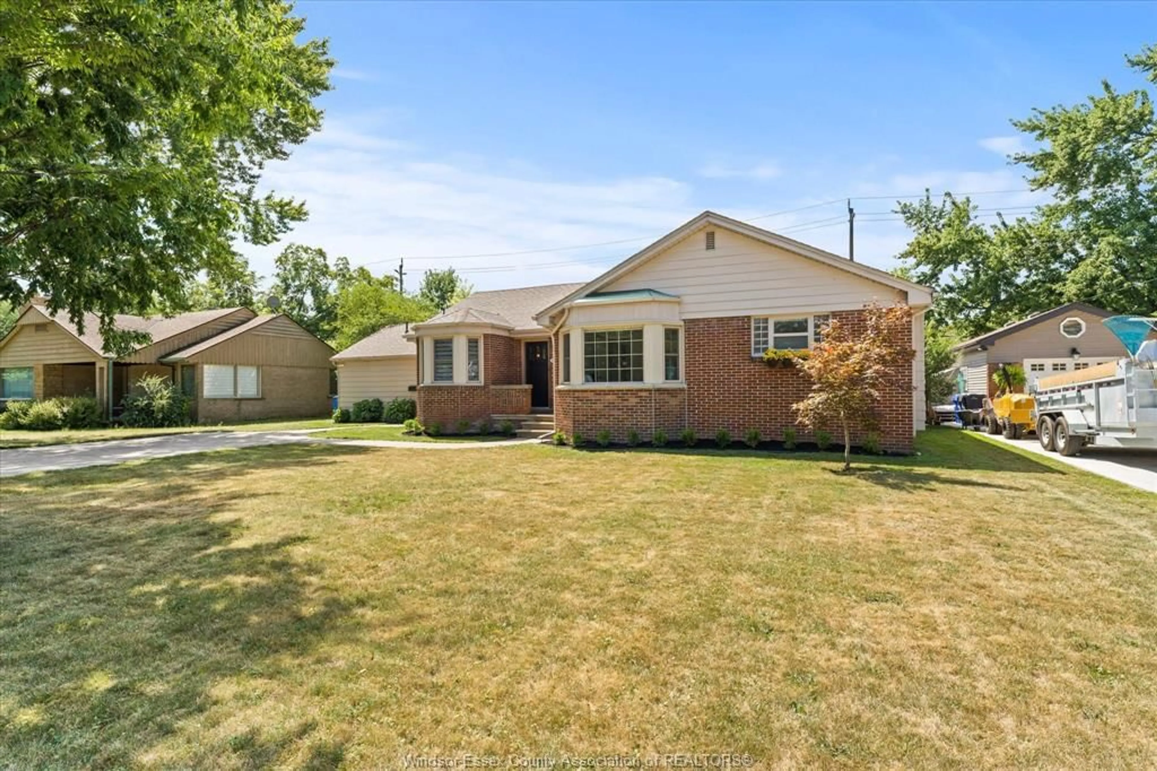 Home with brick exterior material, street for 3579 CHURCH St, Windsor Ontario N9E 1V7