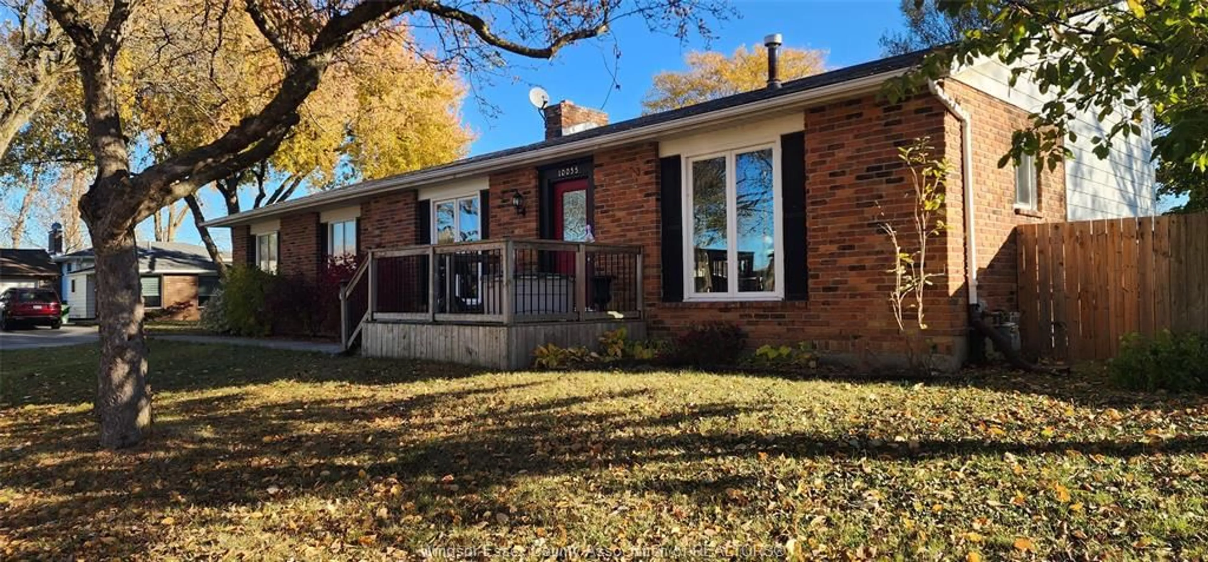 Home with brick exterior material, street for 10035 ASPEN Cres, Windsor Ontario N8R 2B7