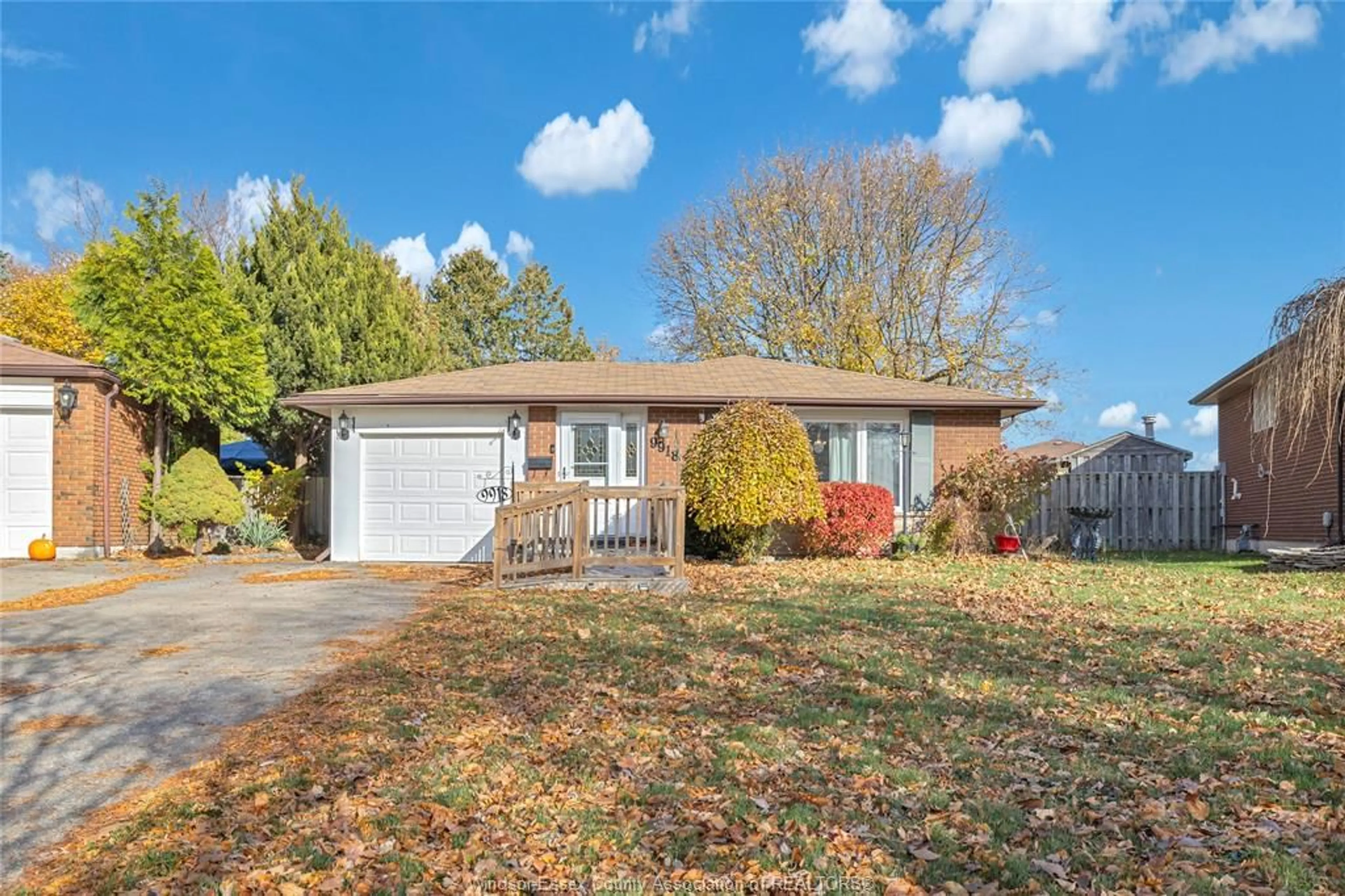 Home with brick exterior material, street for 9918 Asgard Rd, Windsor Ontario N8R 1E2