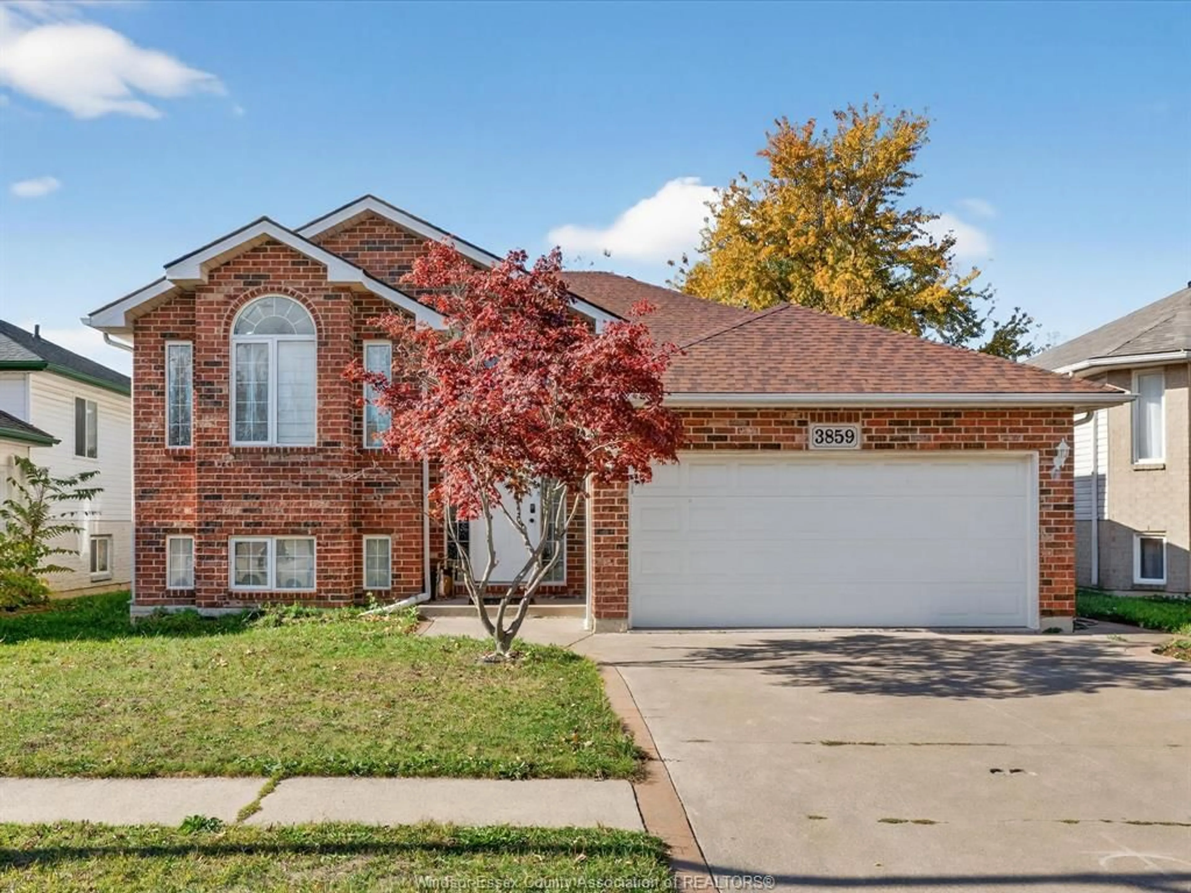 Home with brick exterior material, street for 3859 CLARA Ave, Windsor Ontario N9E 4X6
