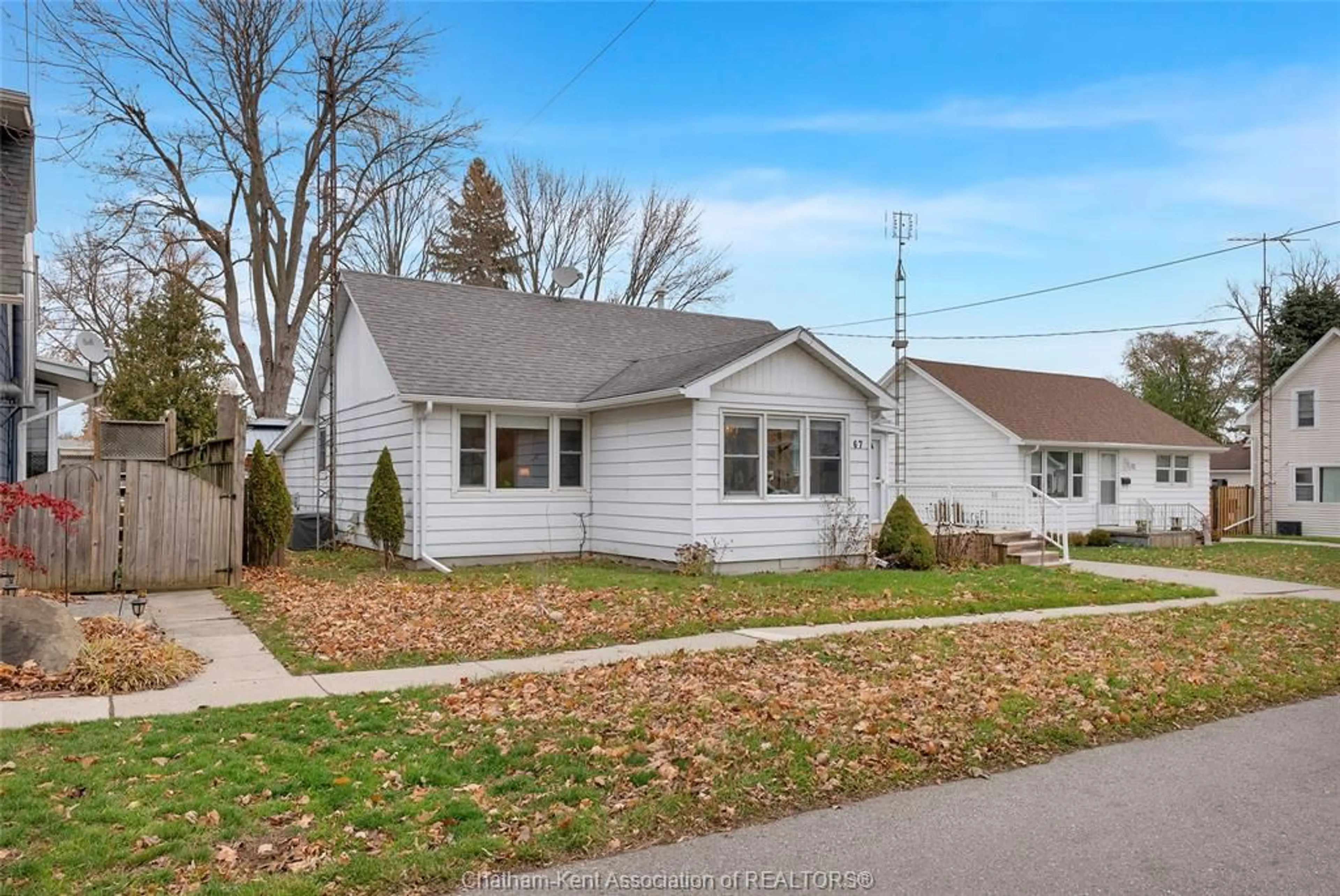 Home with vinyl exterior material, street for 67 Elizabeth St, Blenheim Ontario N0P 1A0