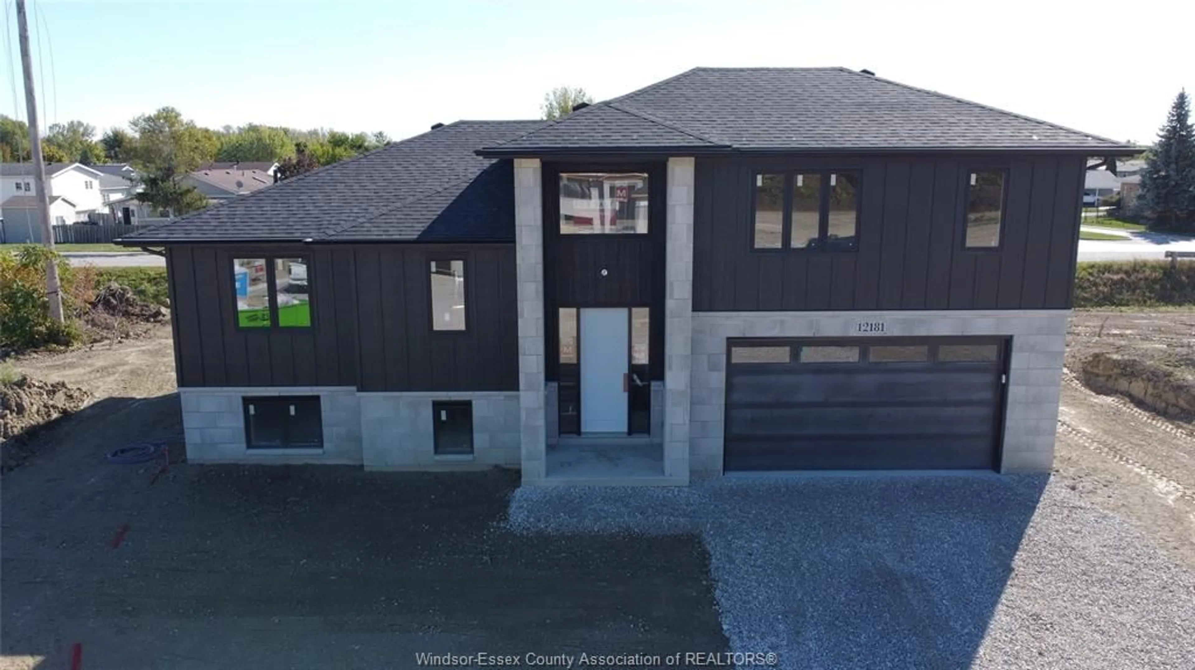 A pic from outside/outdoor area/front of a property/back of a property/a pic from drone, street for 12181 DUCHARME, Essex Ontario N0R 1J0