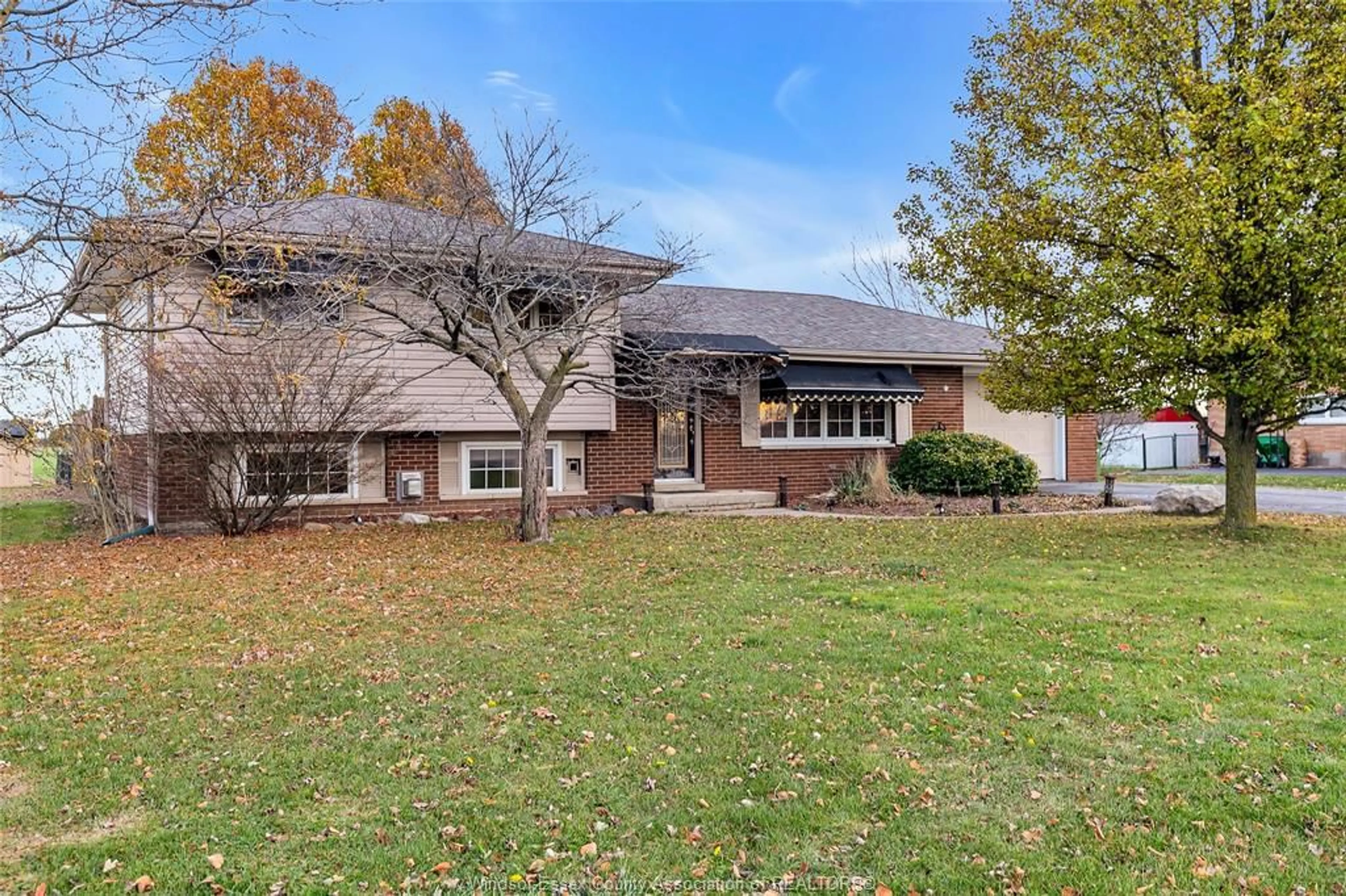 Home with brick exterior material, street for 3446 MANNING Rd, Lakeshore Ontario N0R 1K0