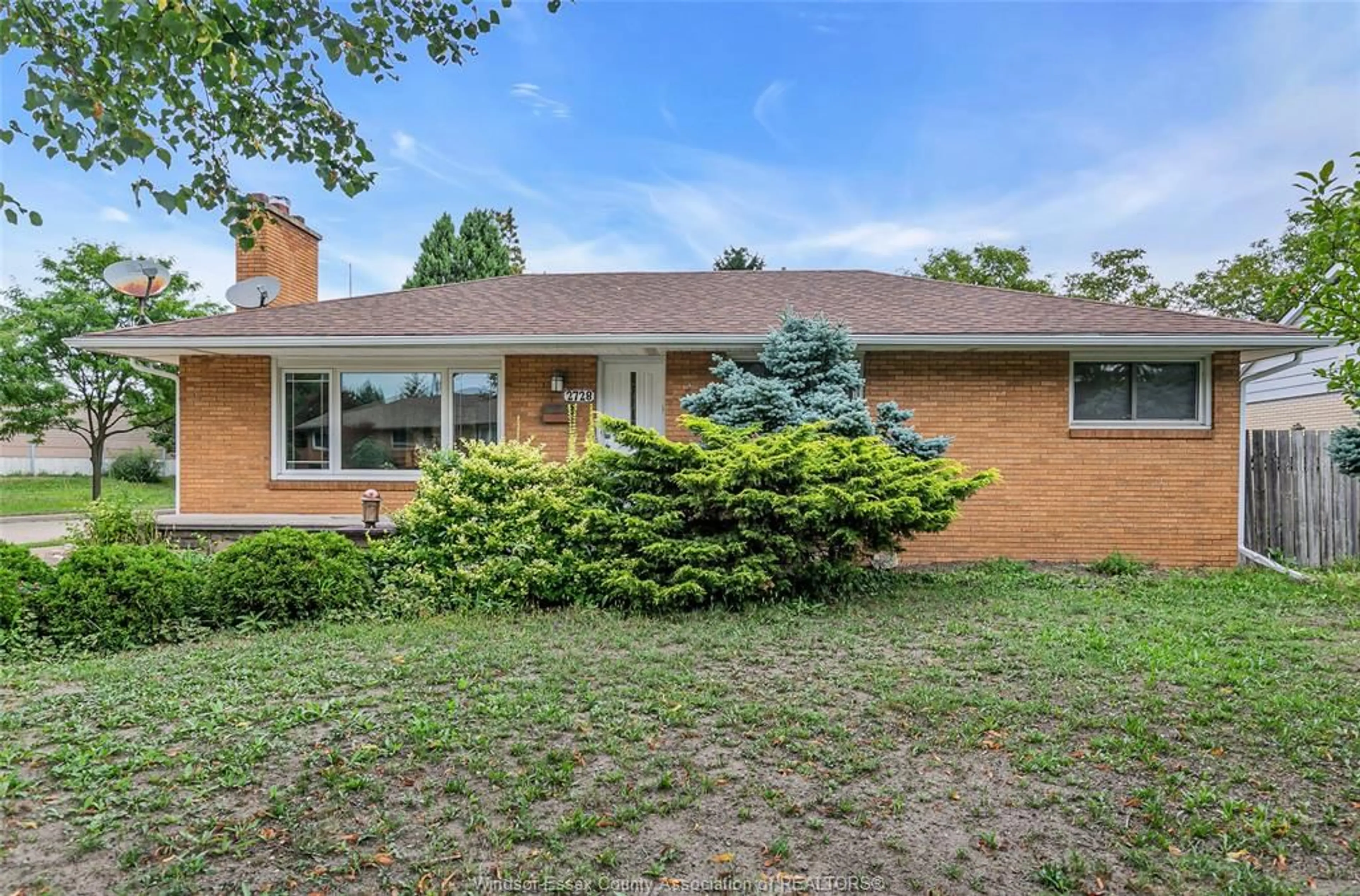 Home with brick exterior material, street for 2728 RADISSON Ave, Windsor Ontario N9E 1Y3
