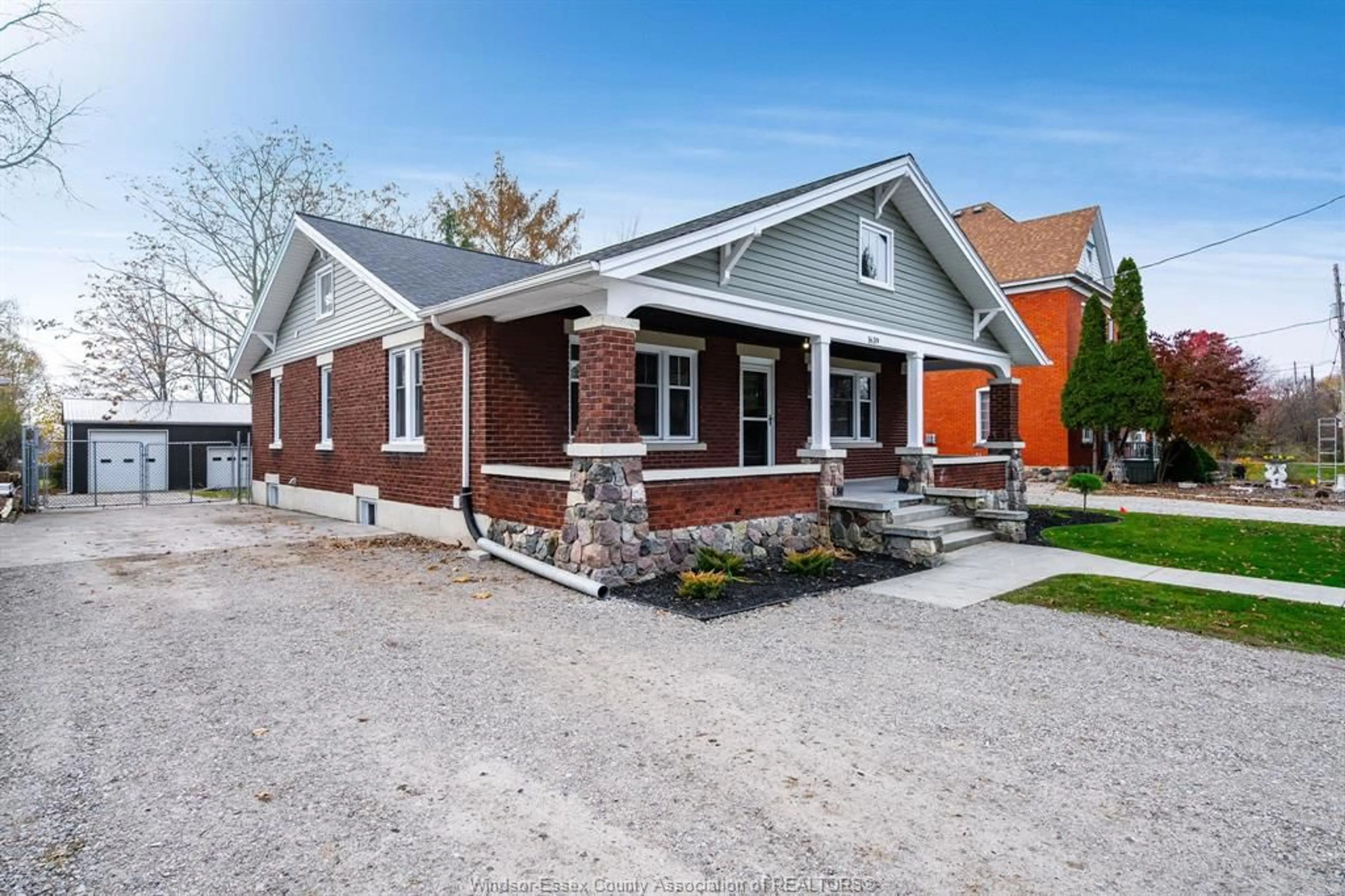 Home with brick exterior material, street for 1639 ELGIN Rd, Ruthven Ontario N0P 2G0