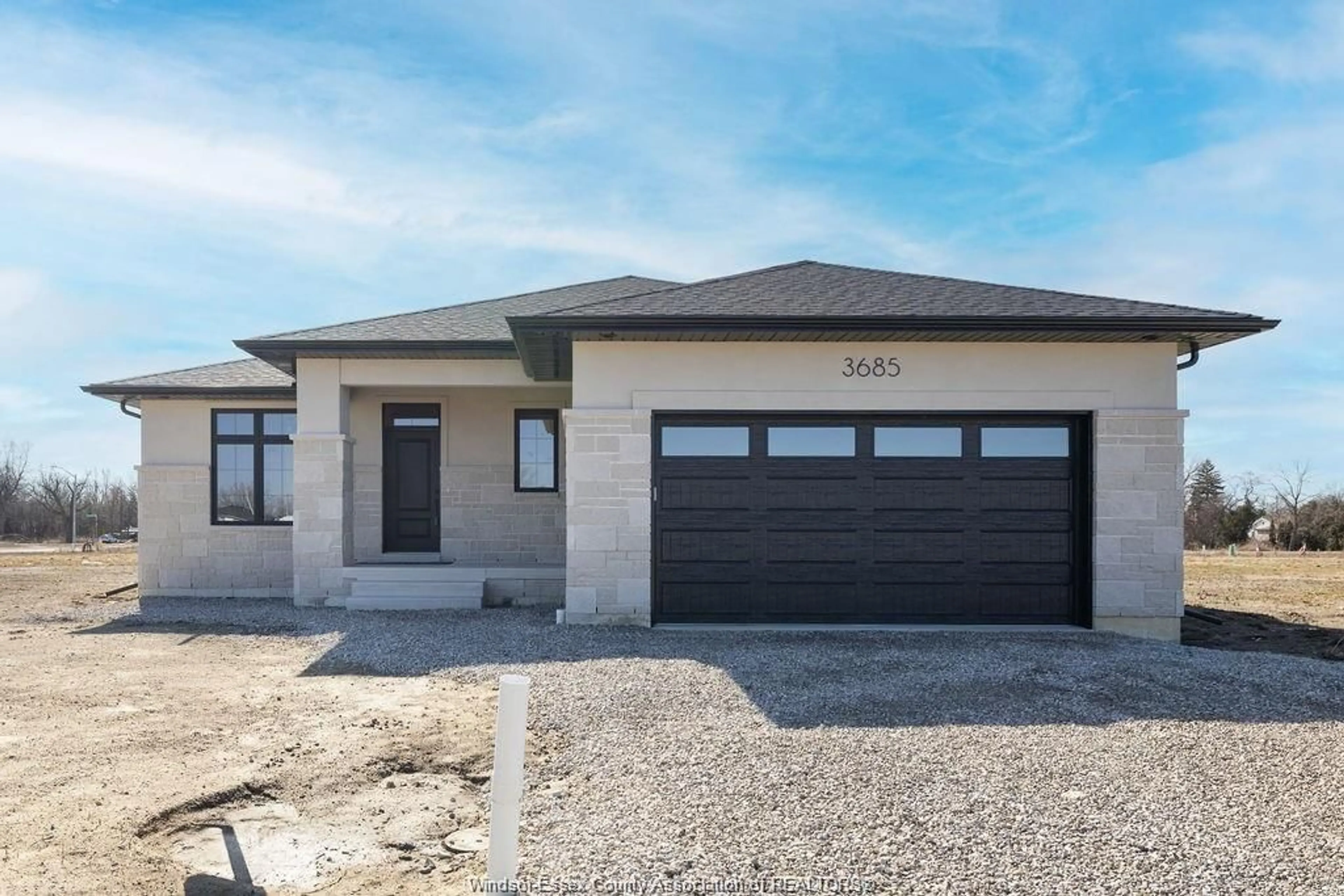 Home with brick exterior material, street for 3685 FARROW Ave, Windsor Ontario N9H 0B3