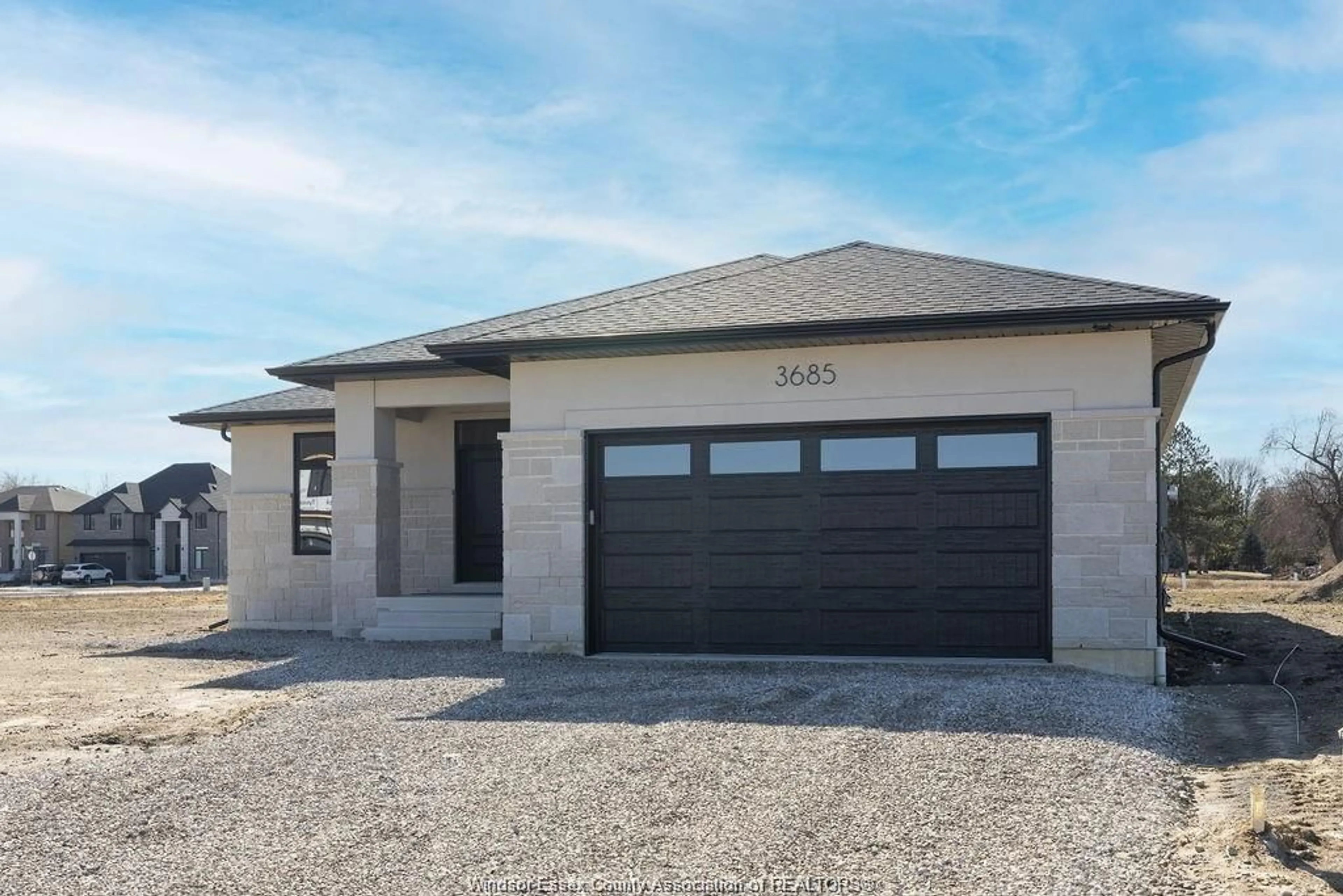 Home with brick exterior material, street for 3685 FARROW Ave, Windsor Ontario N9H 0B3