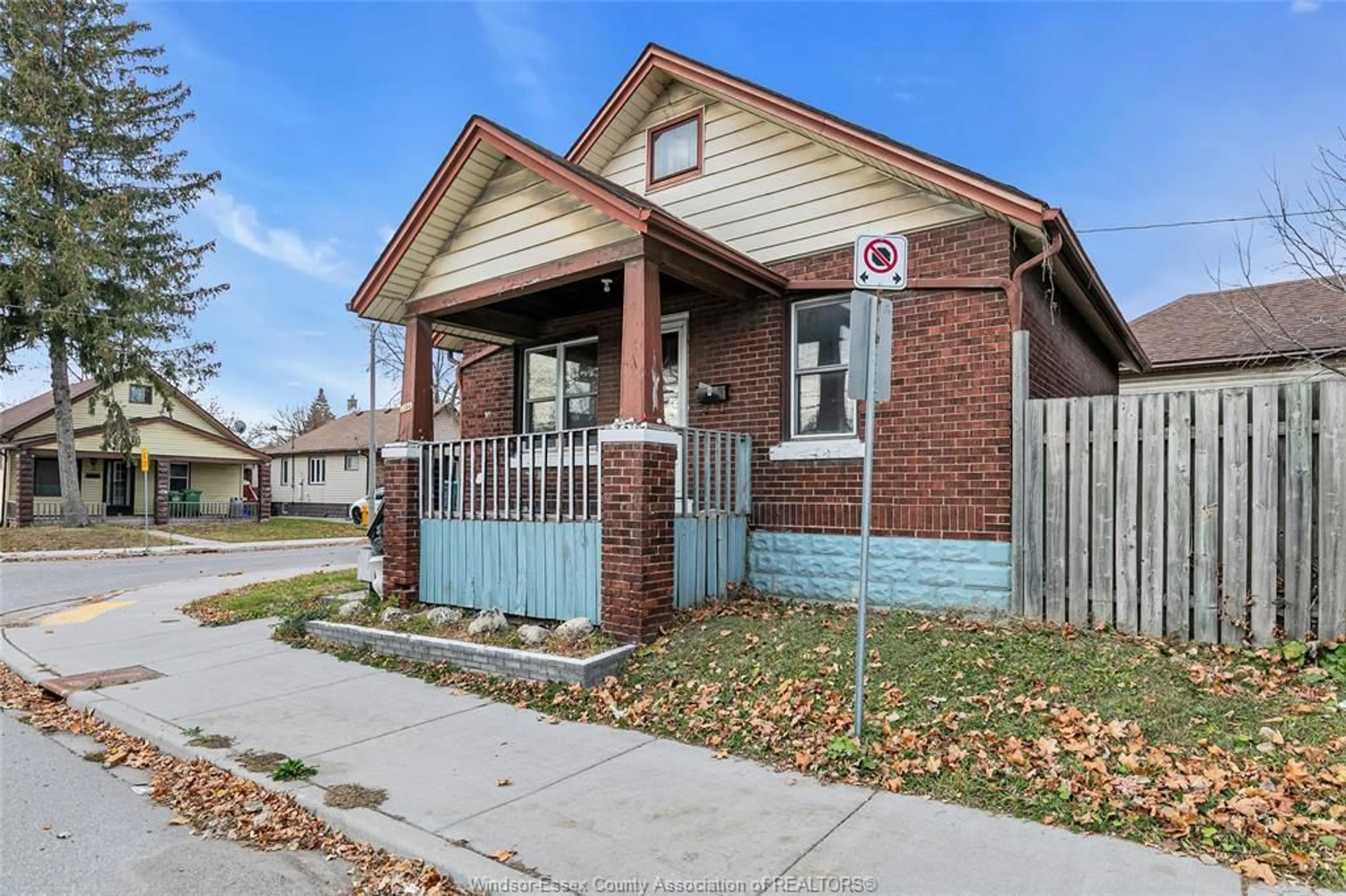 Home with brick exterior material, street for 1394 COLLEGE, Windsor Ontario N8B 1L9