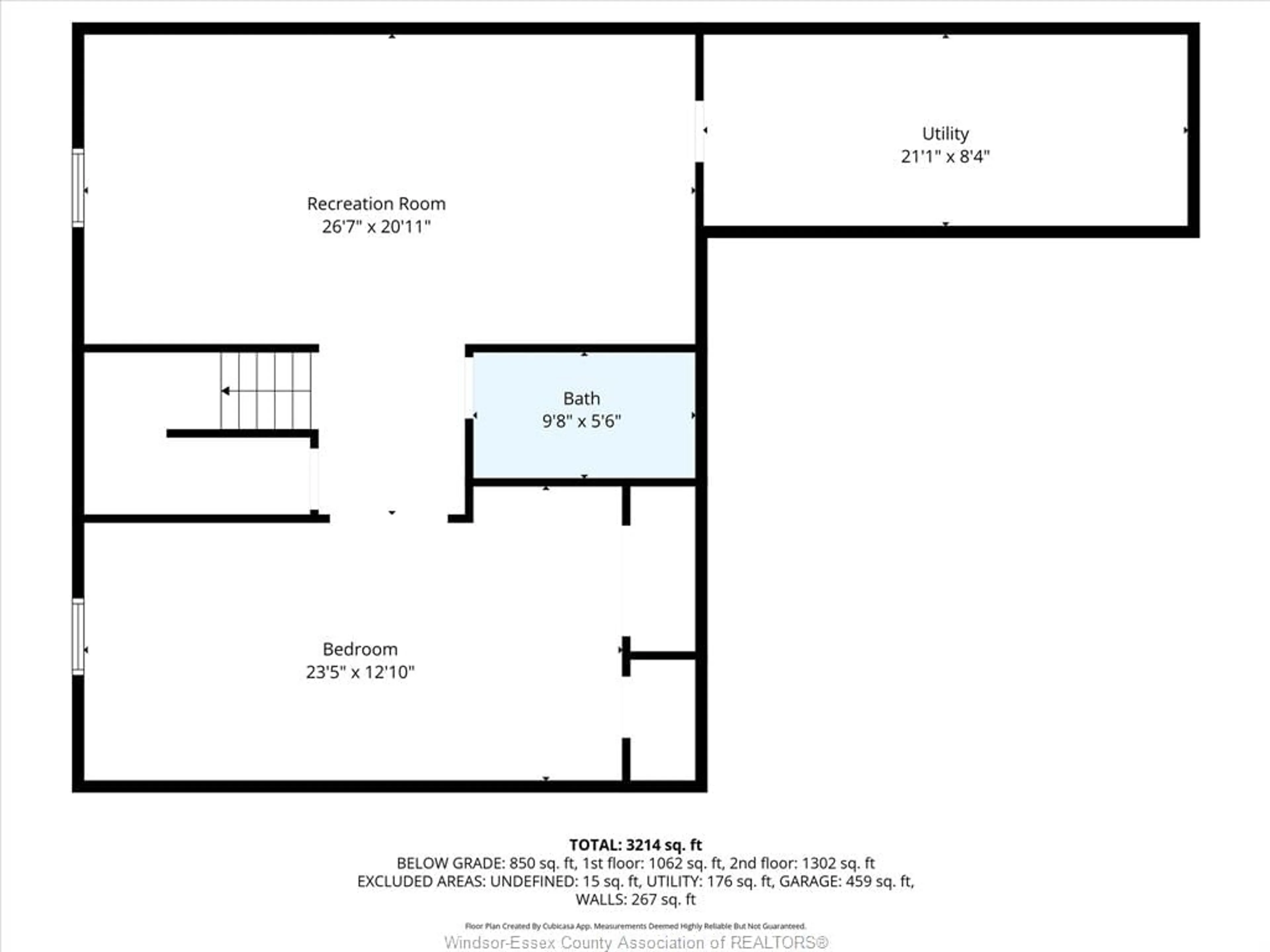Floor plan for 1133 REGENCY, Lakeshore Ontario N0R 1A0