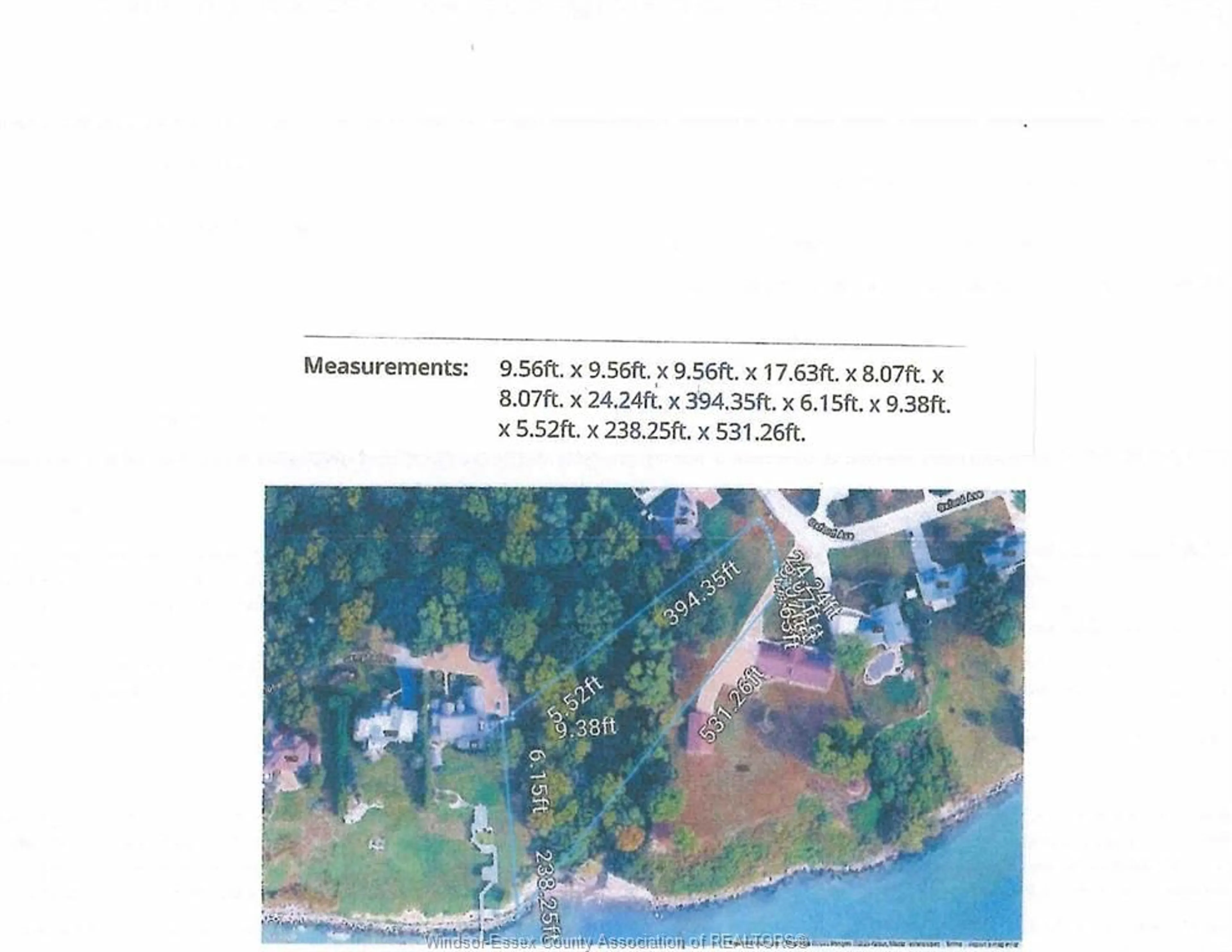 A pic from outside/outdoor area/front of a property/back of a property/a pic from drone, water/lake/river/ocean view for LOT 13 OXFORD Ave, Kingsville Ontario N9Y 2S8