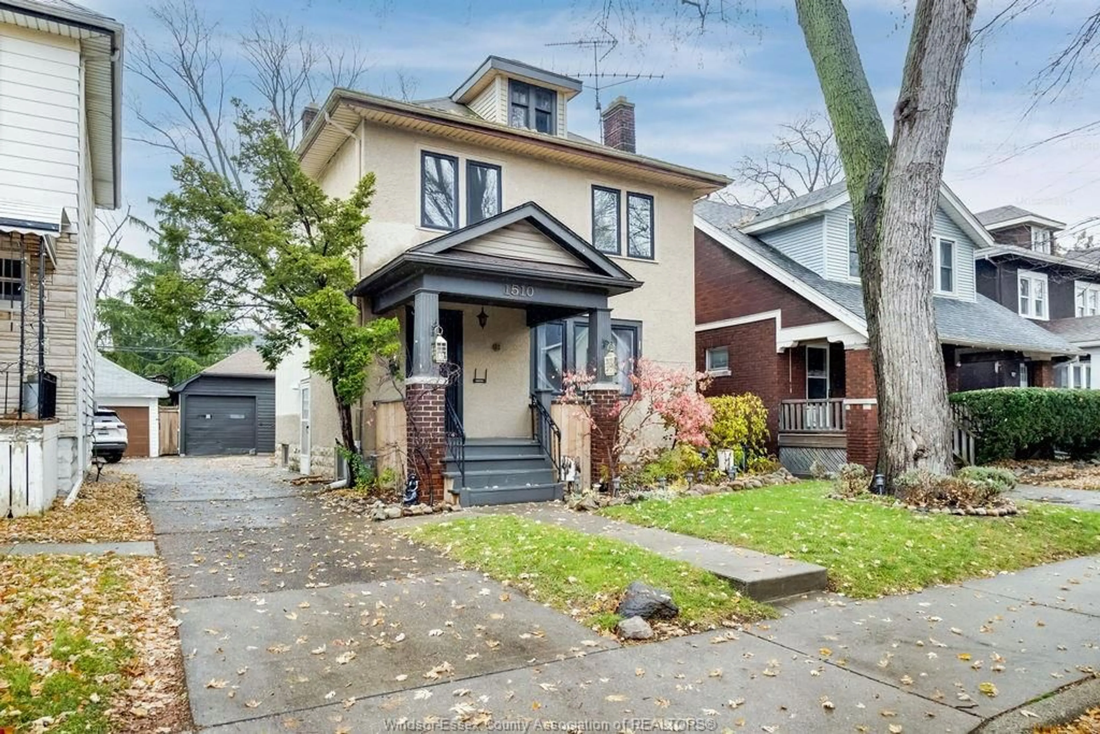 Home with brick exterior material, street for 1510 DOUGALL, Windsor Ontario N8X 1S1