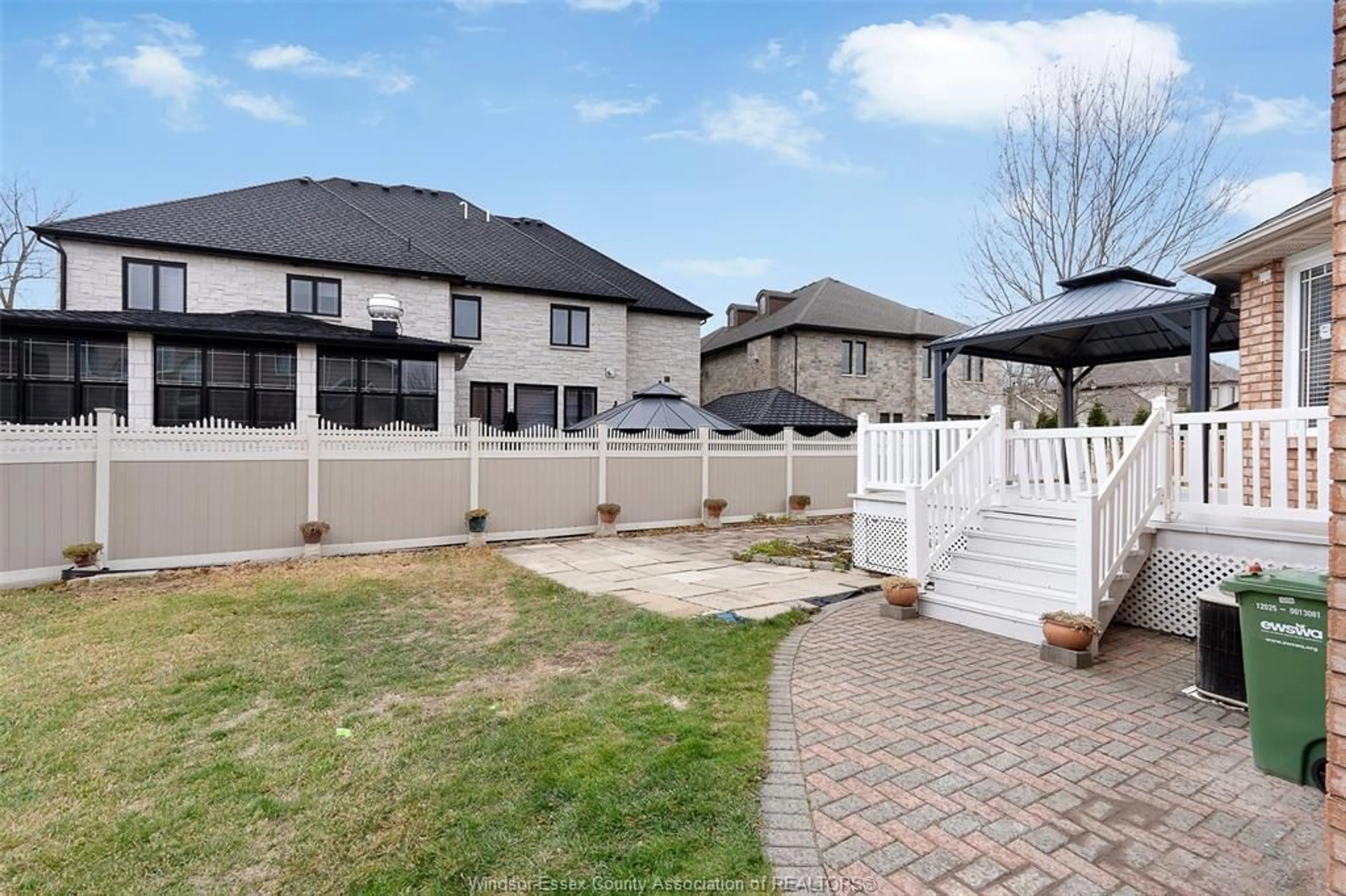 Patio, mountain view for 469 John Harvey Crescent, Windsor Ontario N9E 4R3