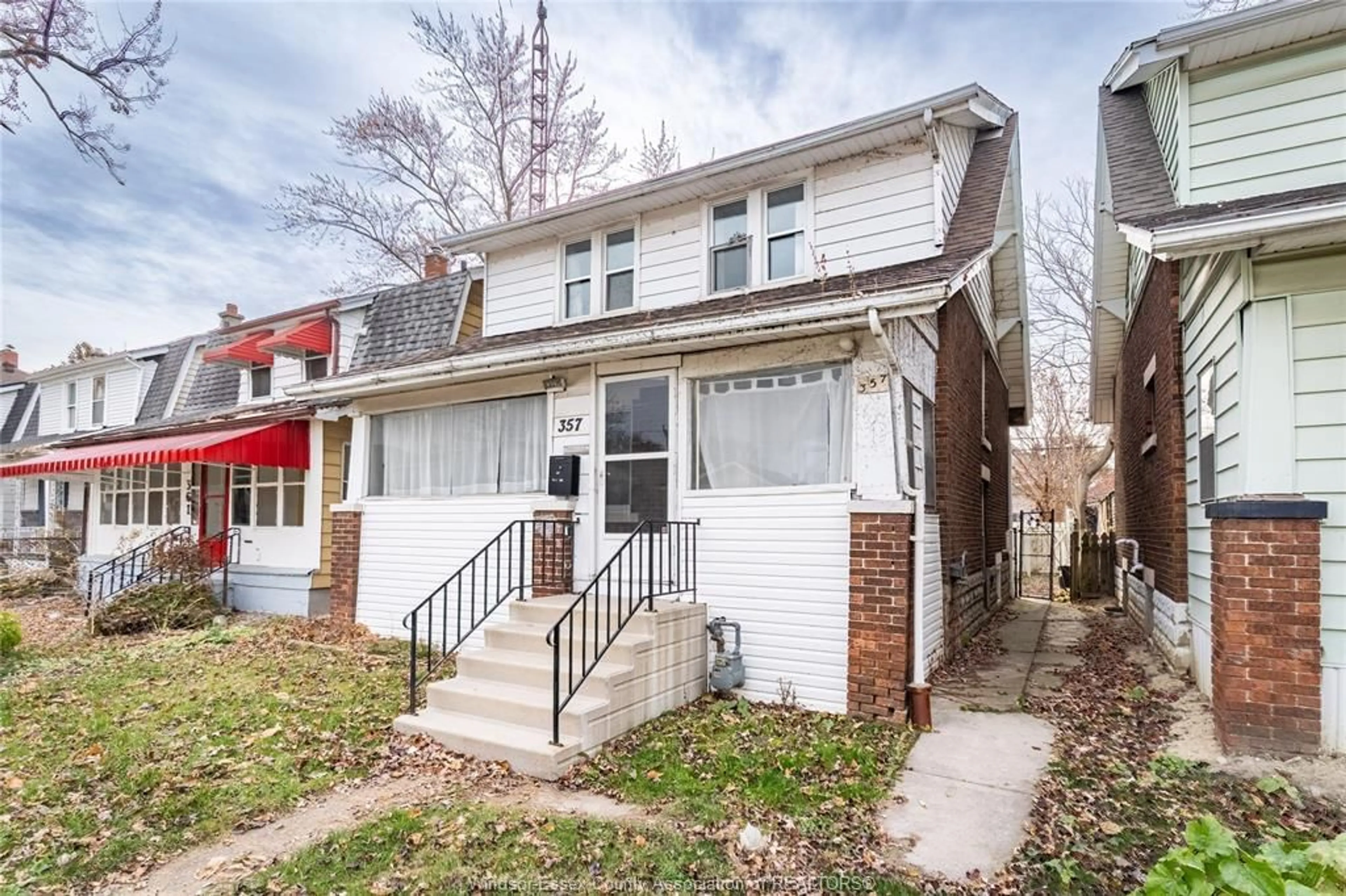 Home with brick exterior material, street for 357 Josephine Avenue, Windsor Ontario N9B 2K9
