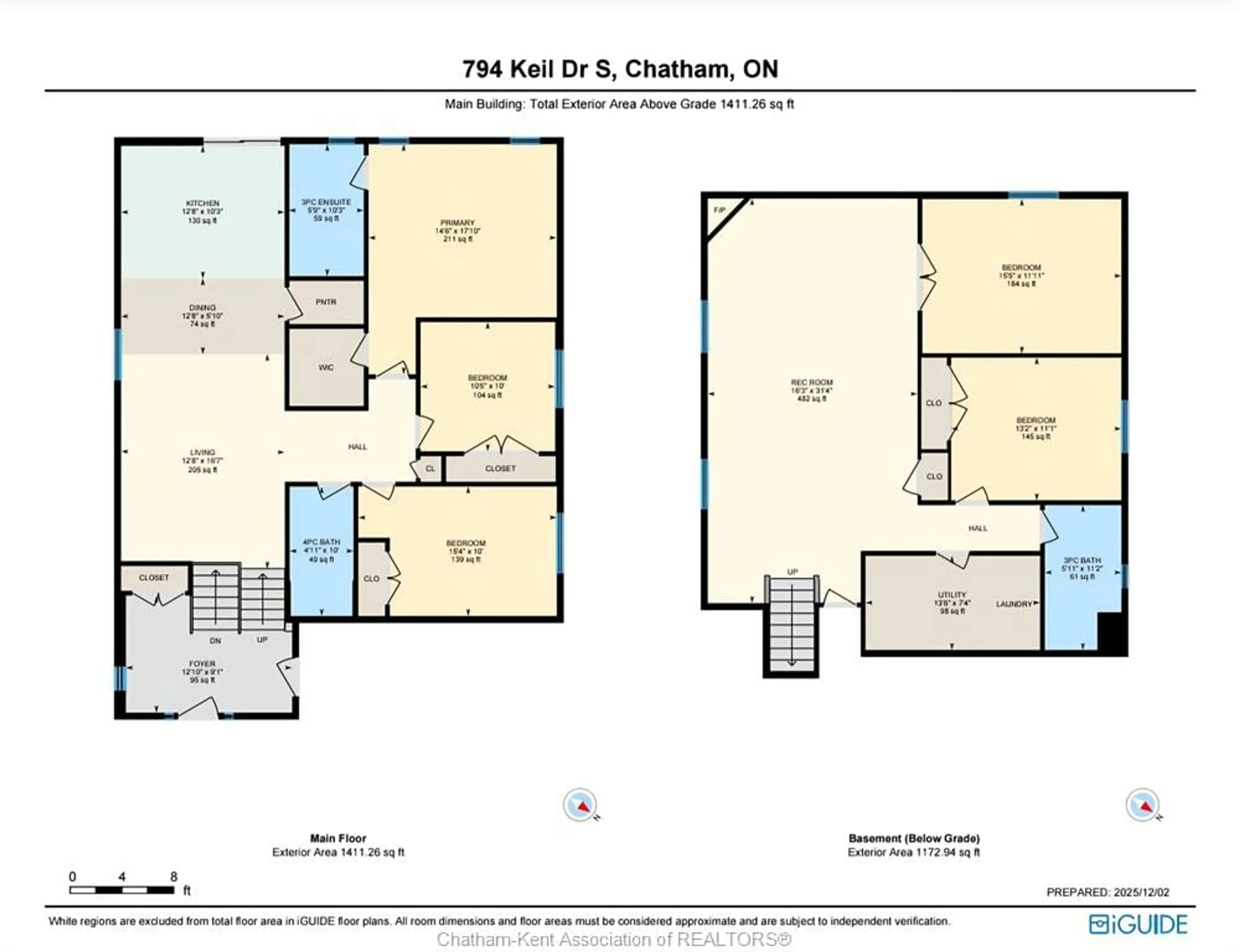 Floor plan for 794 Keil Dr, Chatham Ontario N7M 0T4
