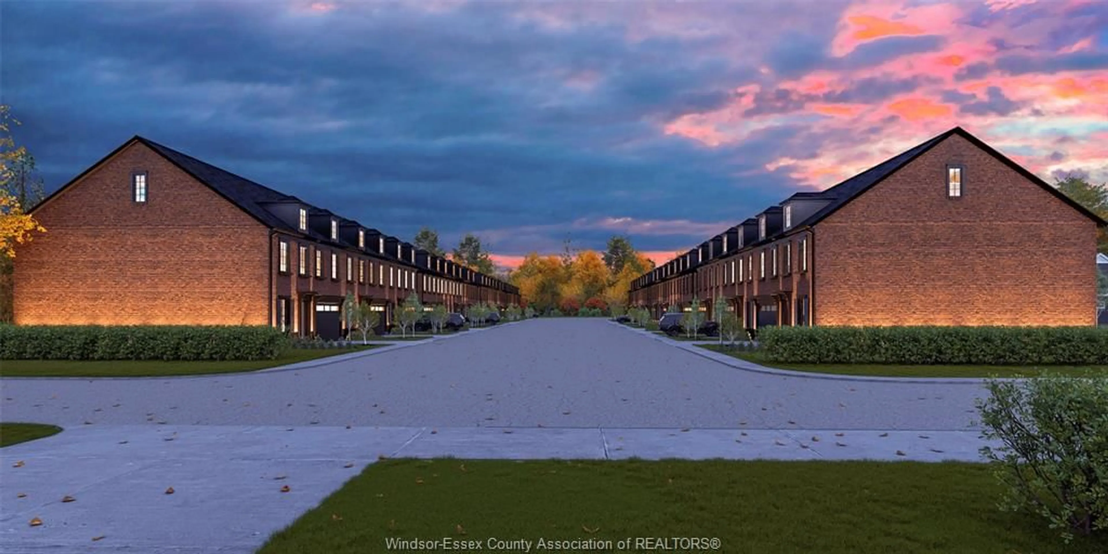 A pic from outside/outdoor area/front of a property/back of a property/a pic from drone, street for 1680 ORFORD Rd #16, LaSalle Ontario N9J 1X1