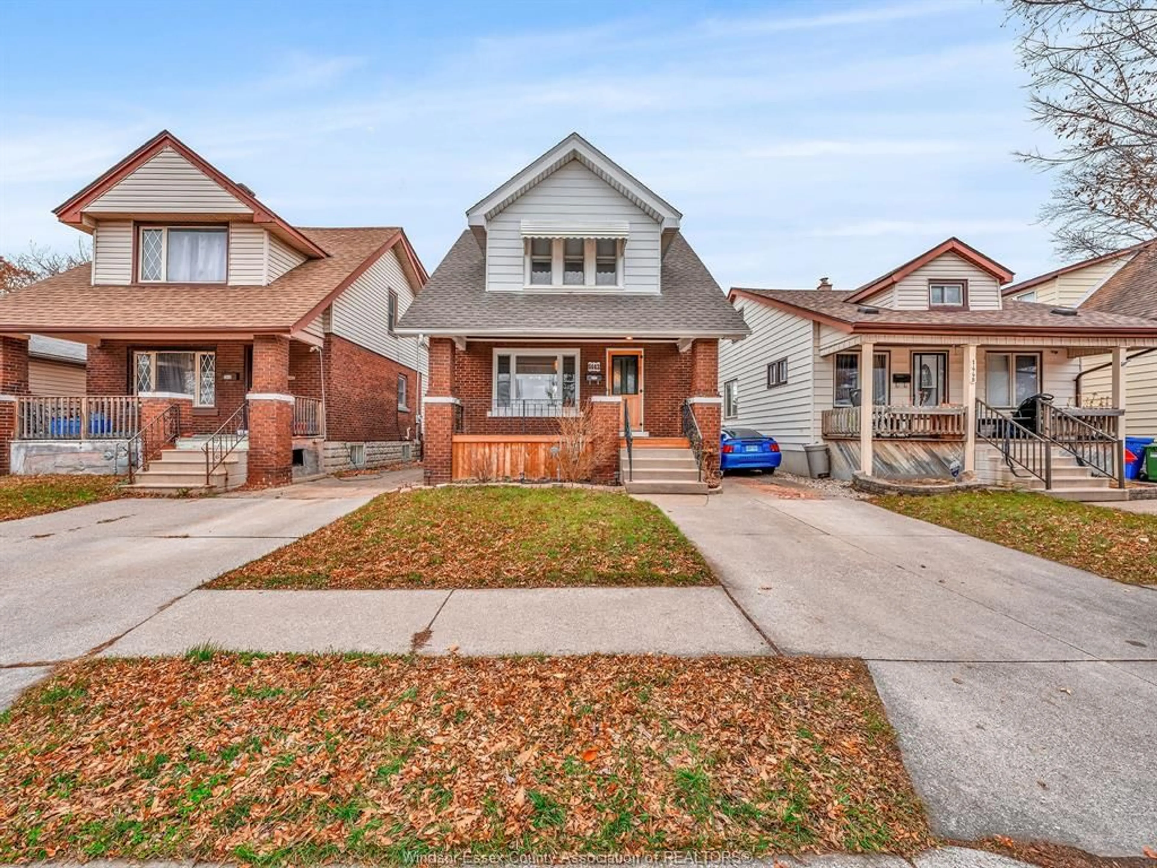 Home with brick exterior material, street for 1442 HENRY FORD CENTRE Dr, Windsor Ontario N8Y 2V1