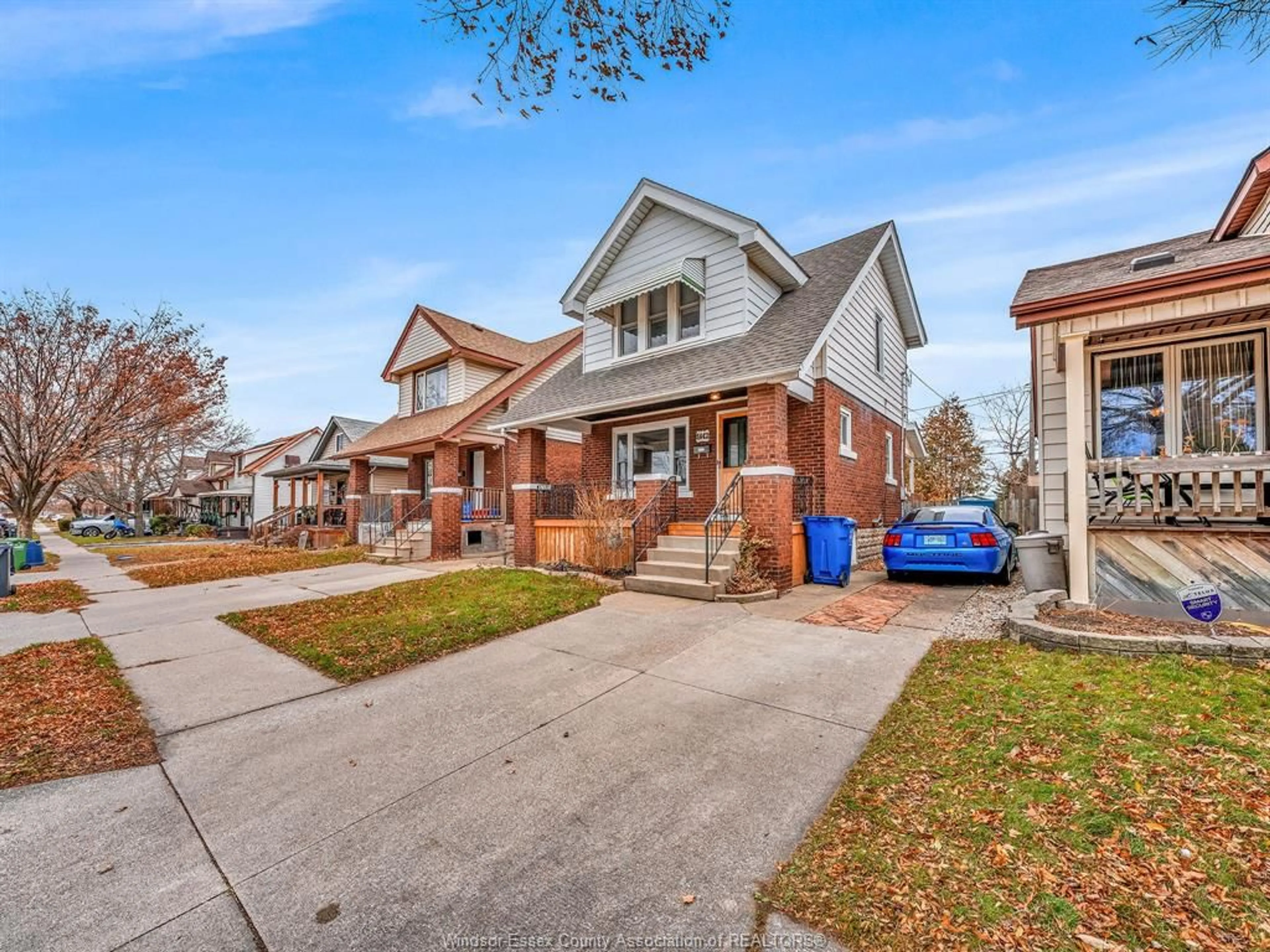 Home with brick exterior material, street for 1442 HENRY FORD CENTRE Dr, Windsor Ontario N8Y 2V1