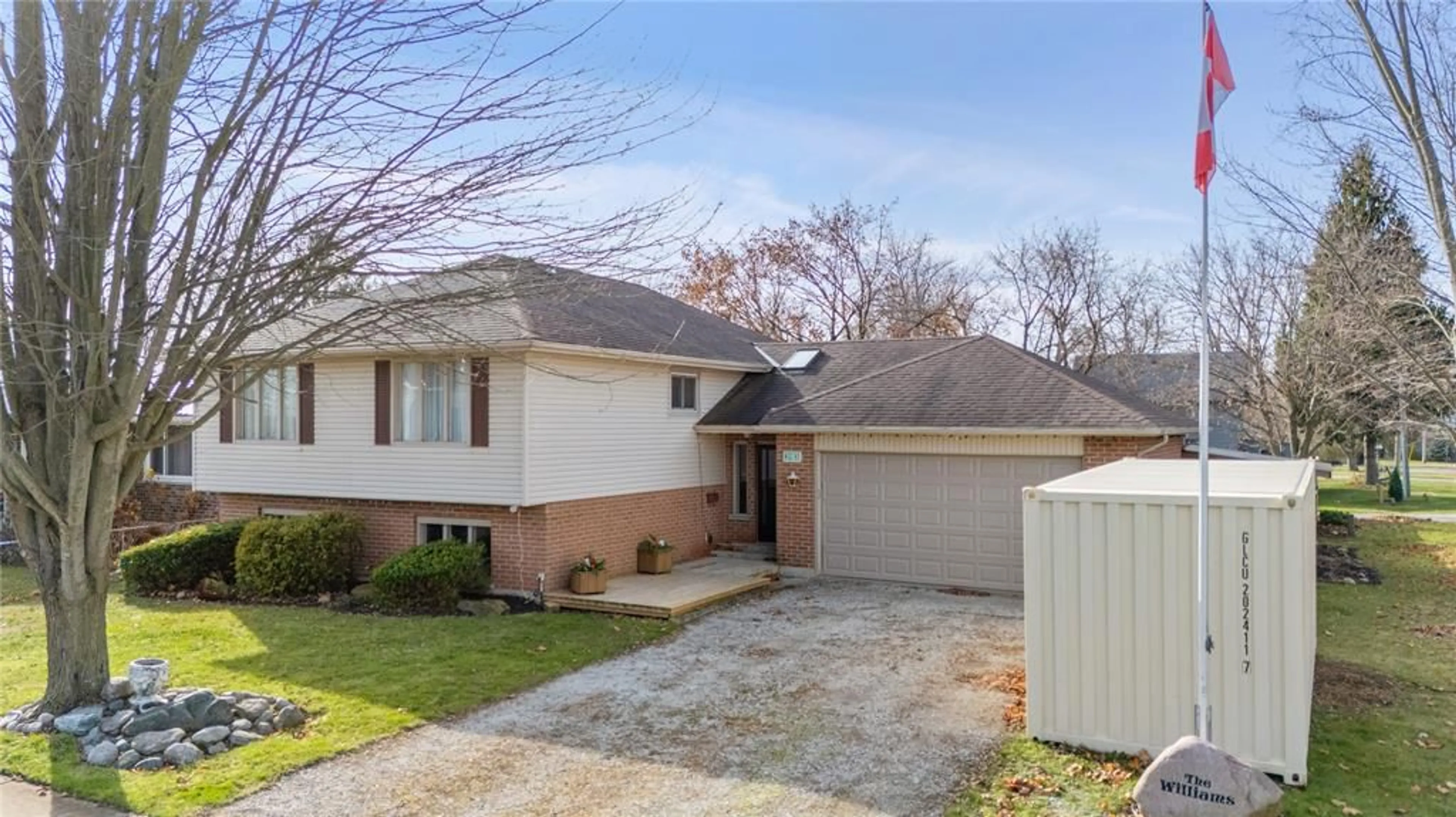 Home with brick exterior material, street for 3183 RIVER St, Brooke-Alvinston Ontario N0N 1A0