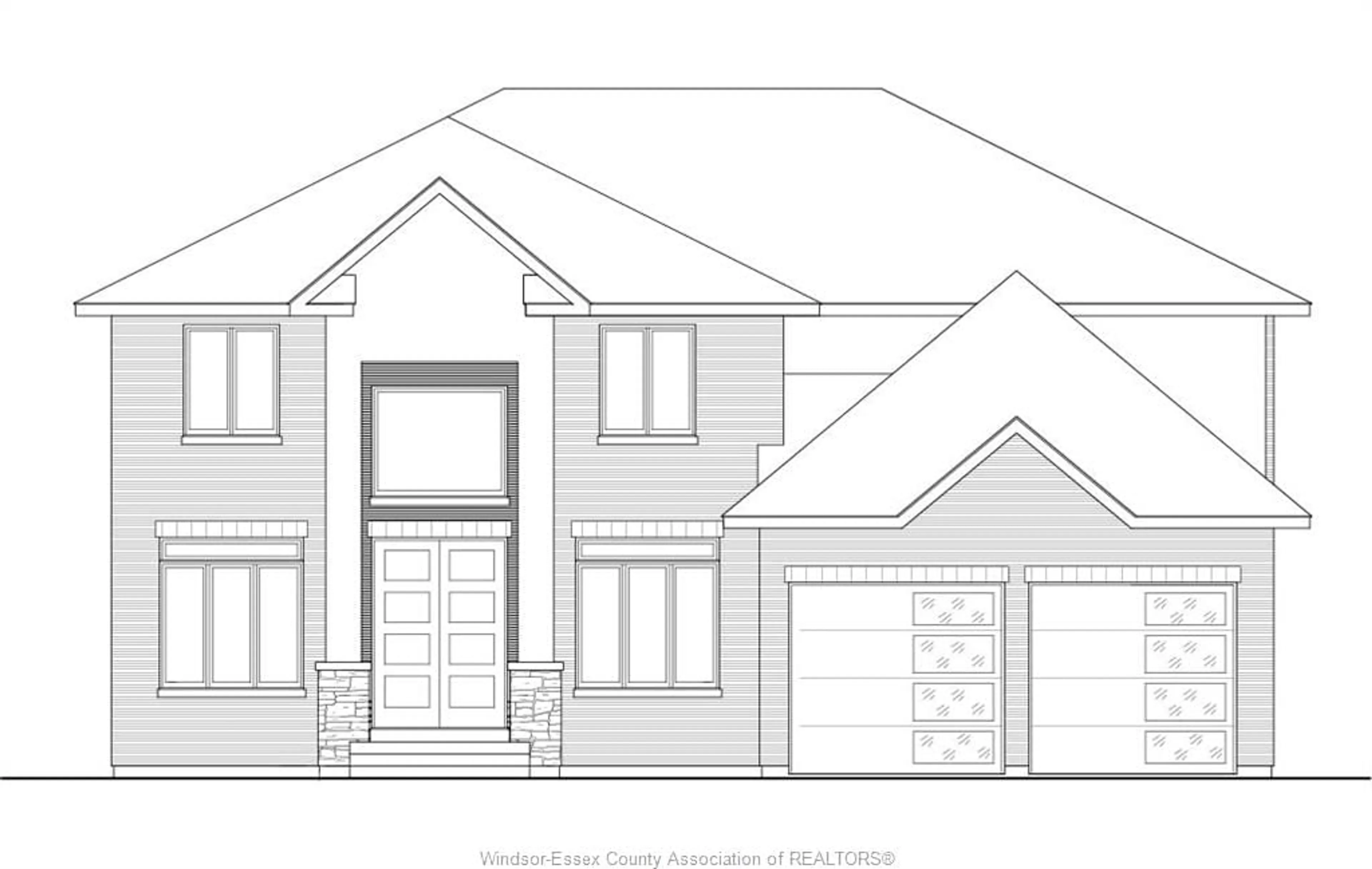 Home with brick exterior material, street for 1200 CAMPANA Cres, Lakeshore Ontario N8L 0K3