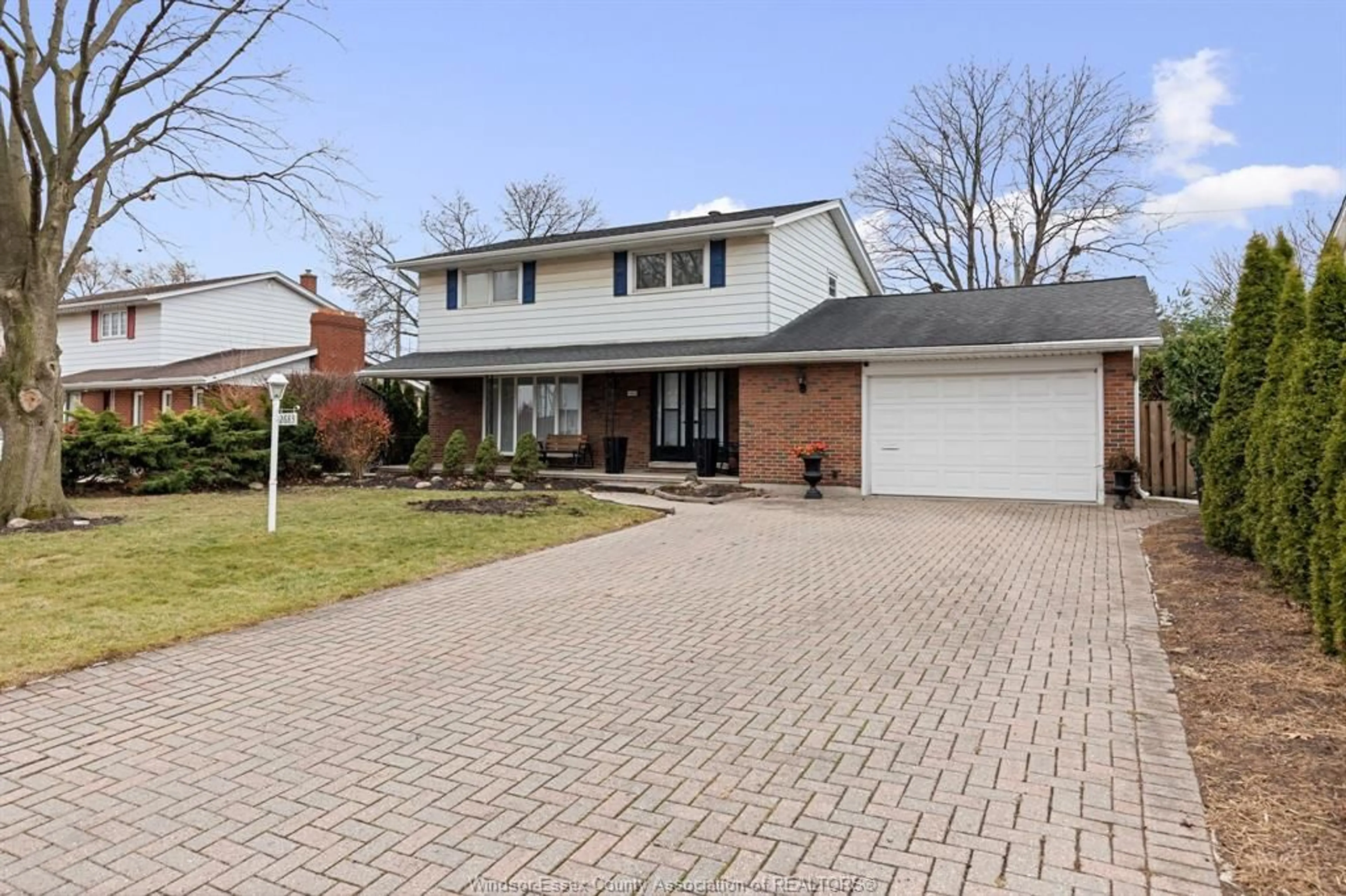 Home with brick exterior material, street for 2683 JAMAICA, Windsor Ontario N9E 2Z1