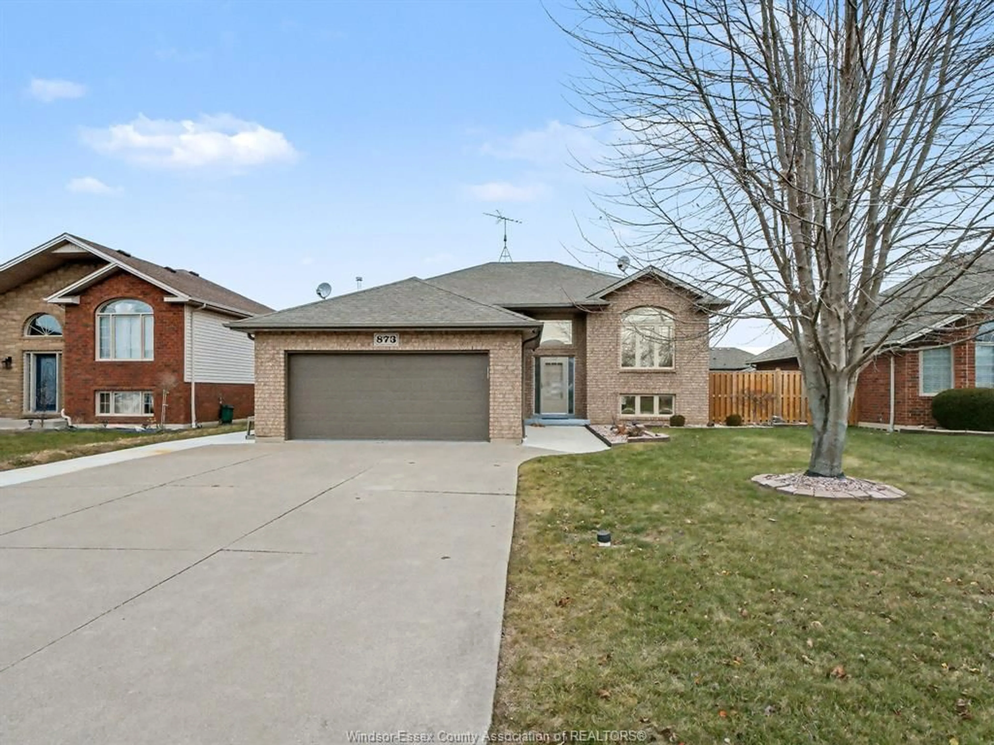 Home with brick exterior material, street for 873 WESTWOOD, Lakeshore Ontario N0R 1N0