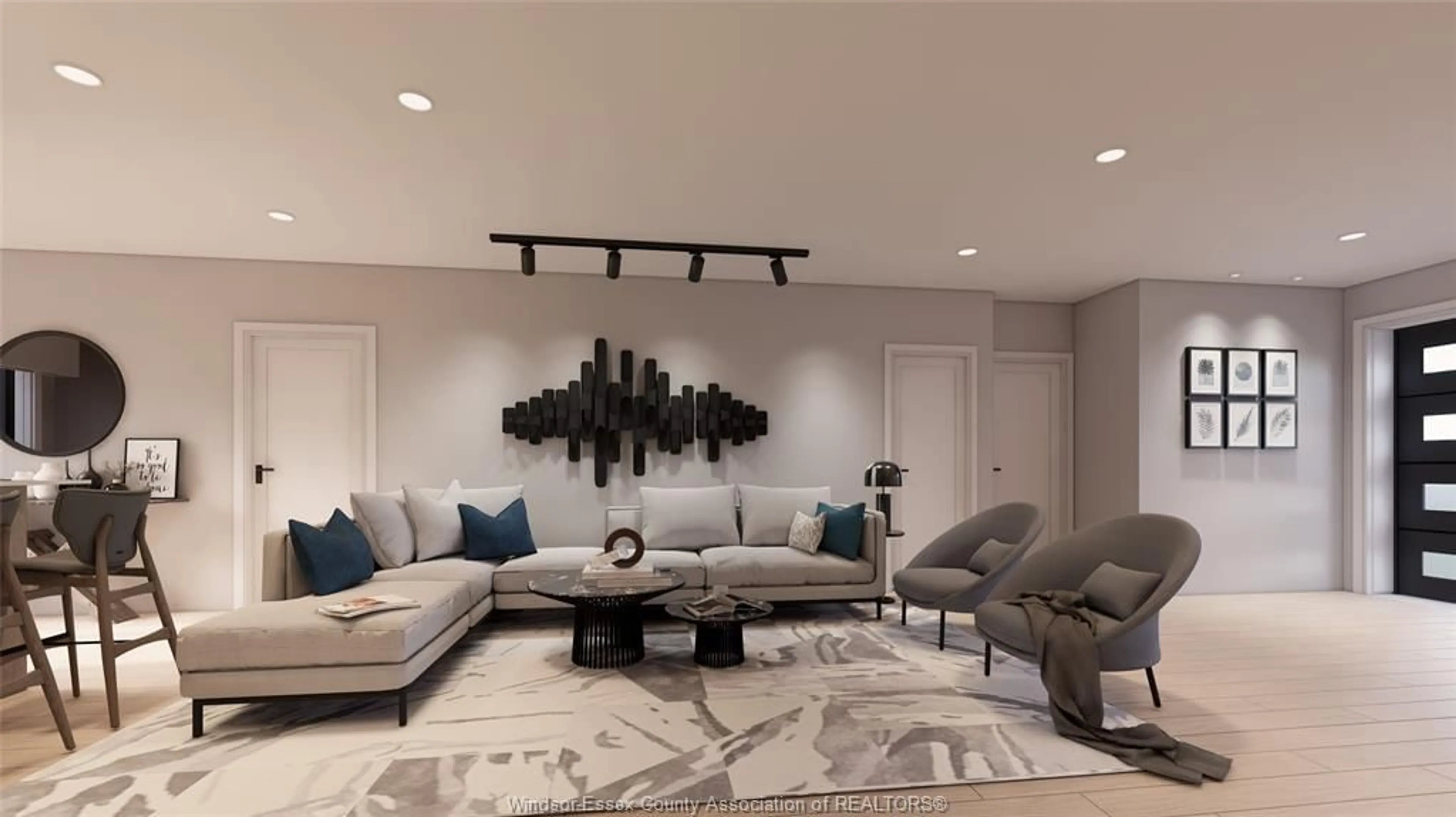 Living room with furniture, unknown for LOT 42 Colchester Heights – County Rd 50 & Amba, Harrow Ontario N0R 1G0