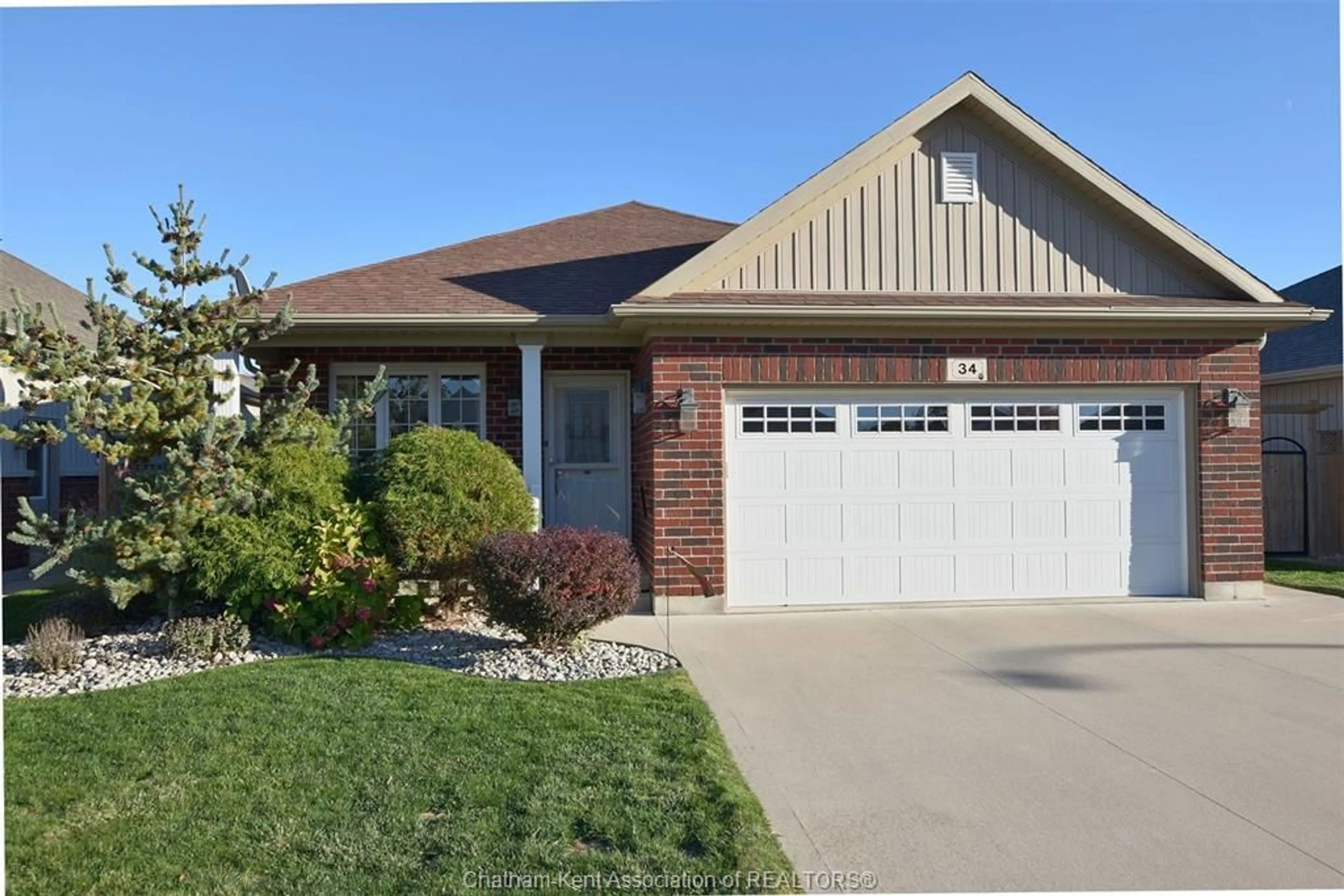 Home with brick exterior material, street for 34 Lanz Blvd, Blenheim Ontario N0P 1A0