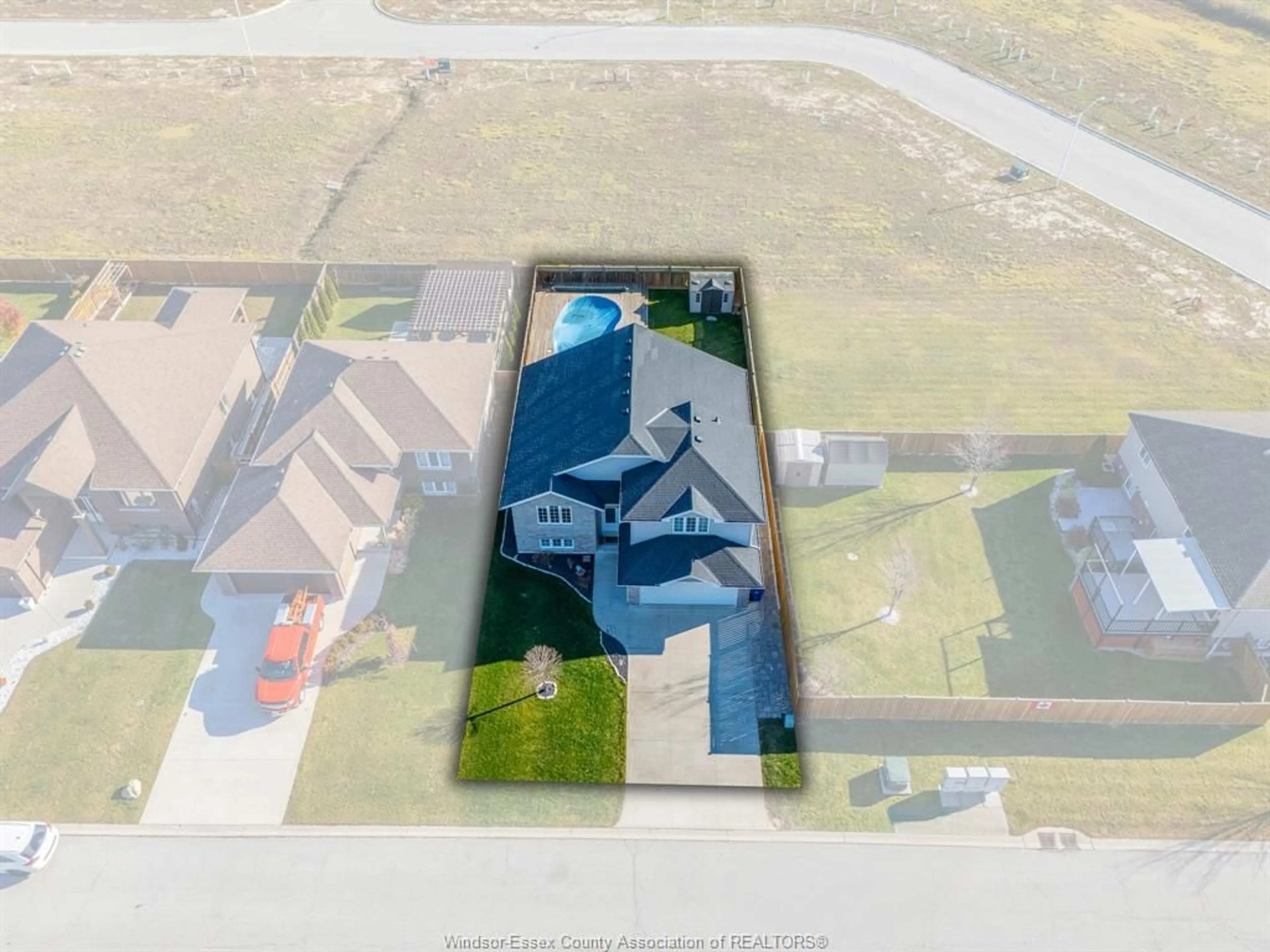 A pic from outside/outdoor area/front of a property/back of a property/a pic from drone, unknown for 61 HOMESTEADS, Tilbury Ontario N0P 2L0