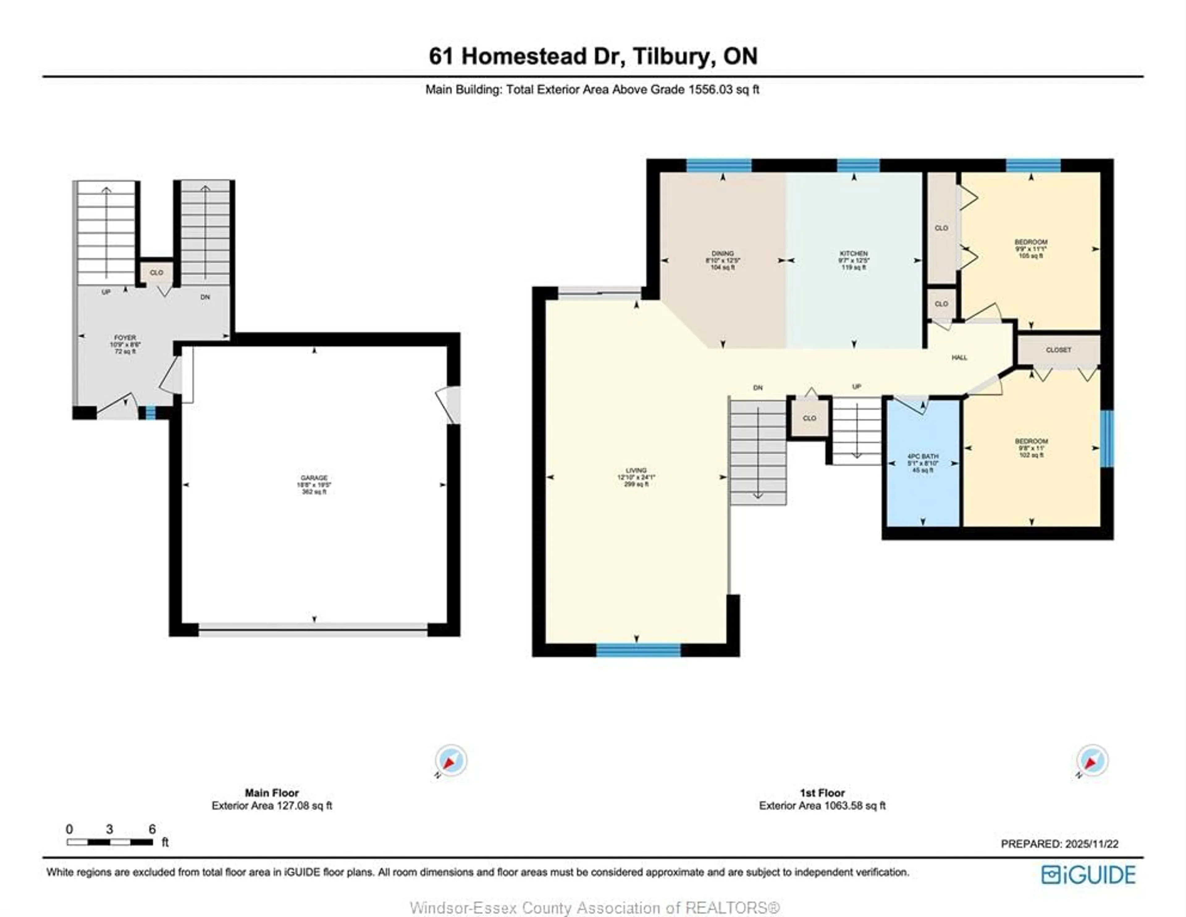 Floor plan for 61 HOMESTEADS, Tilbury Ontario N0P 2L0