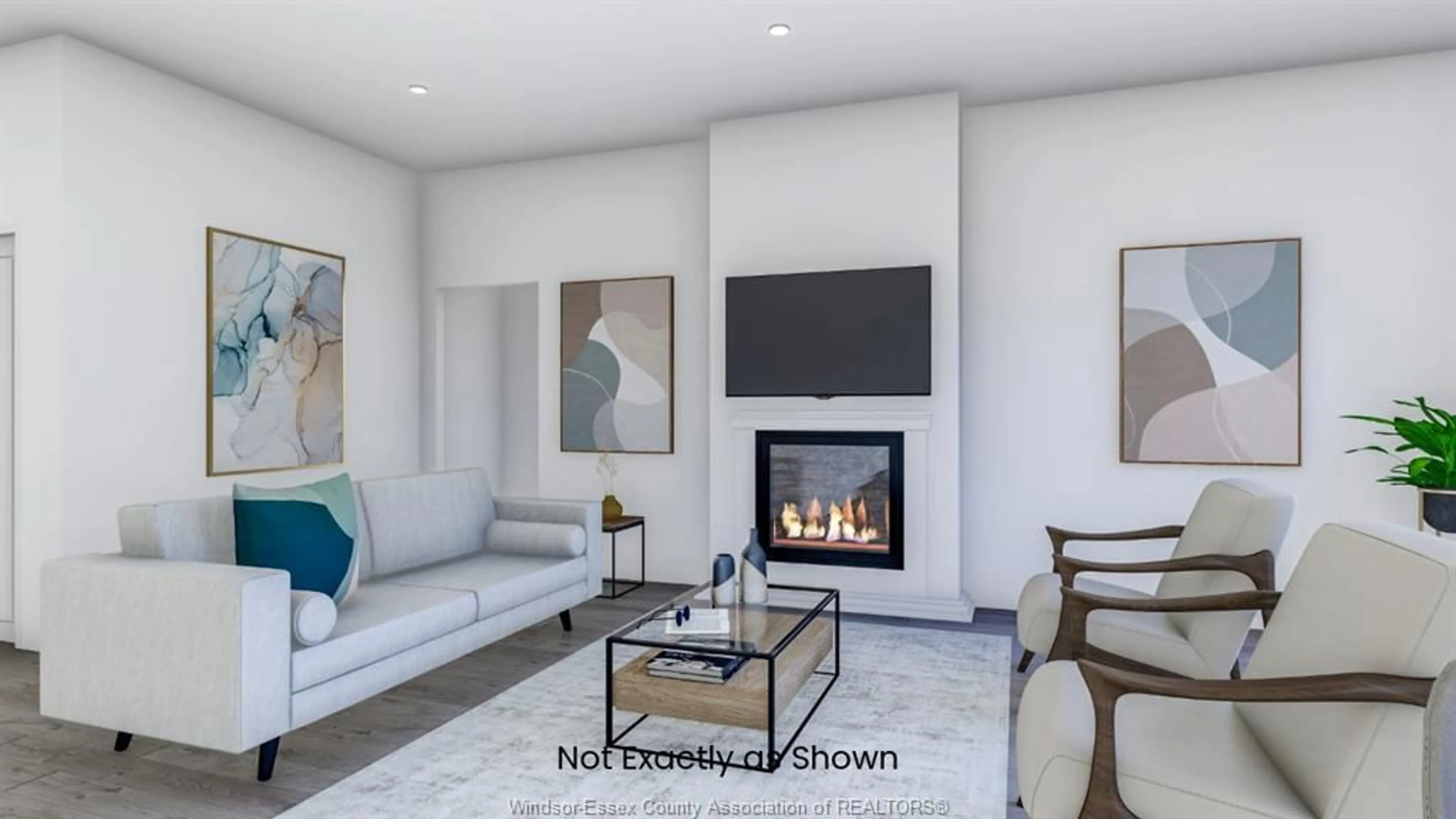 Living room with furniture, ceramic/tile floor for 1901 SANNITA Ave, Kingsville Ontario N9Y 0G8