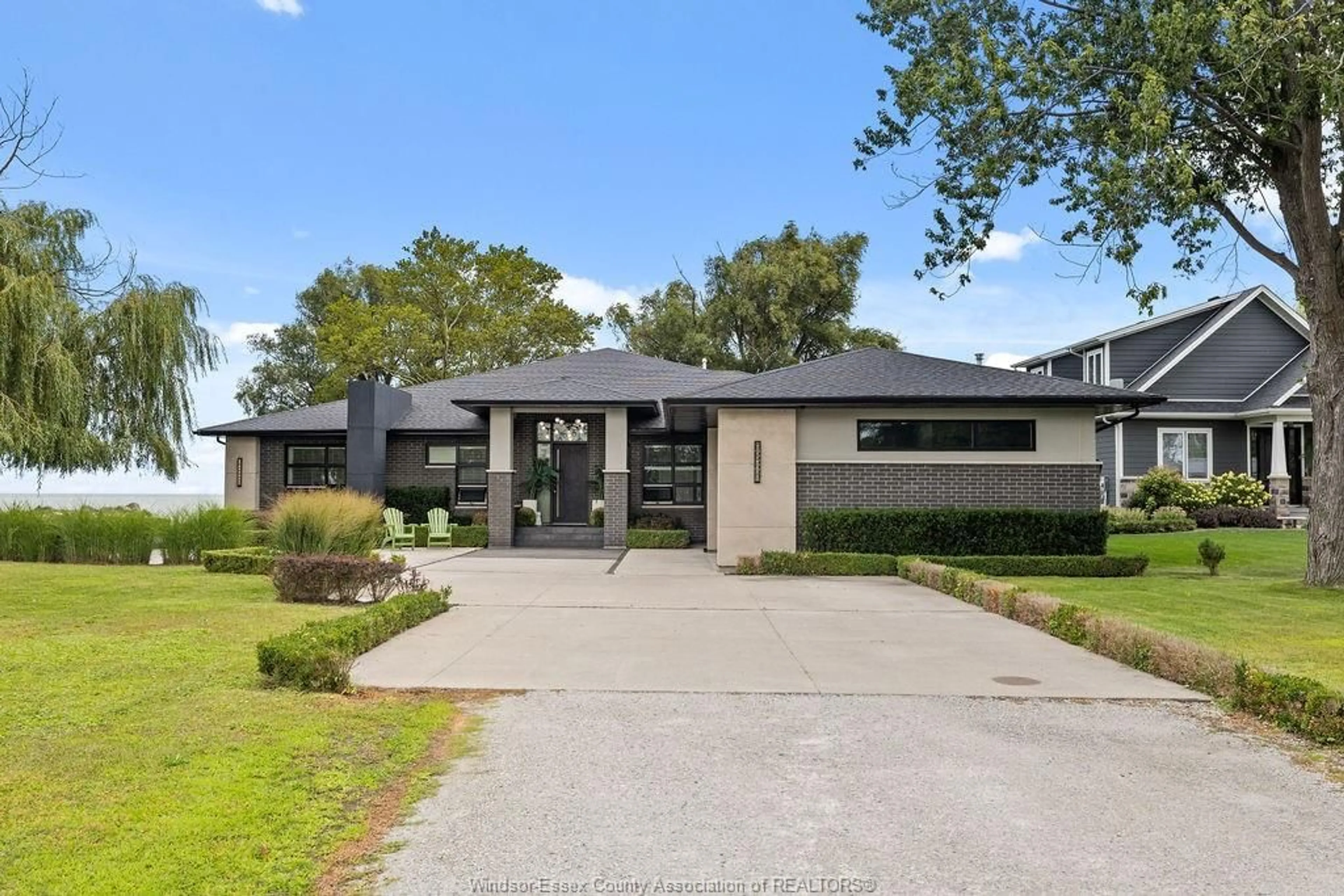 Home with brick exterior material, street for 551 ROSS BEACH Rd, Lakeshore Ontario N0R 1A0