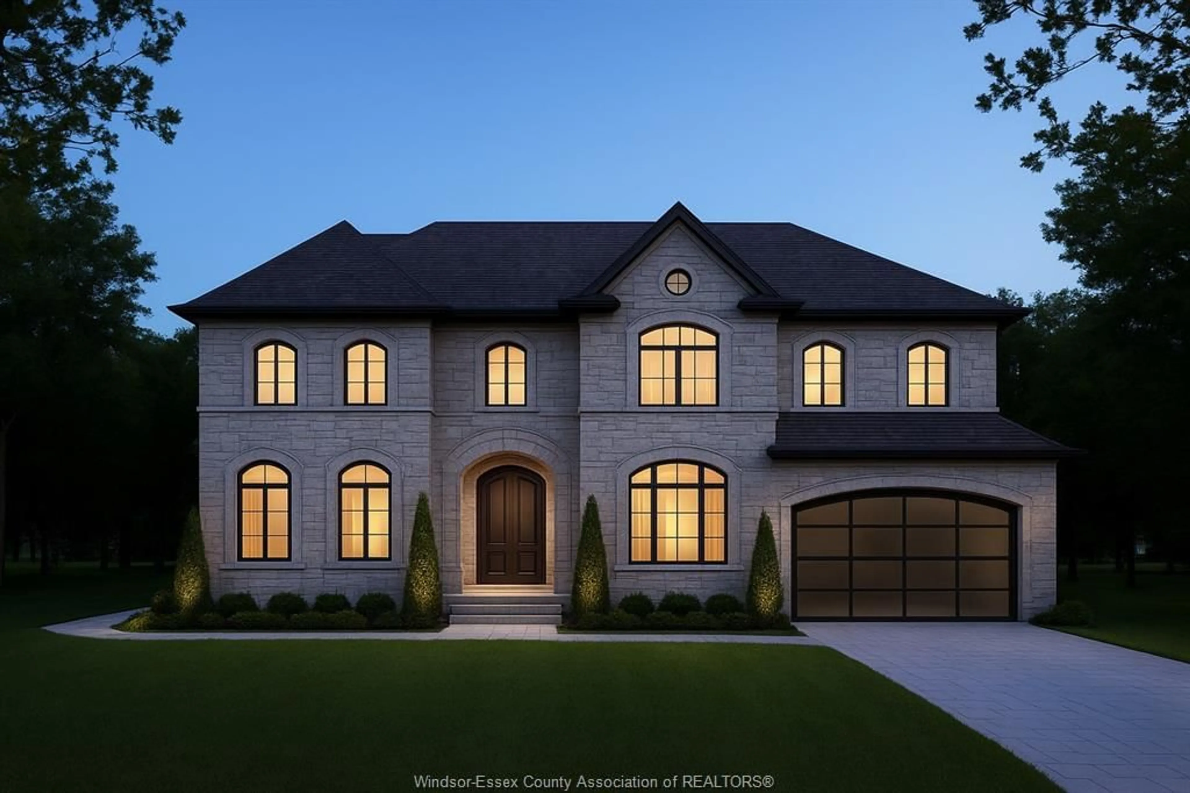 Home with brick exterior material, street for 7329 MEO Blvd, LaSalle Ontario N9H 0N2