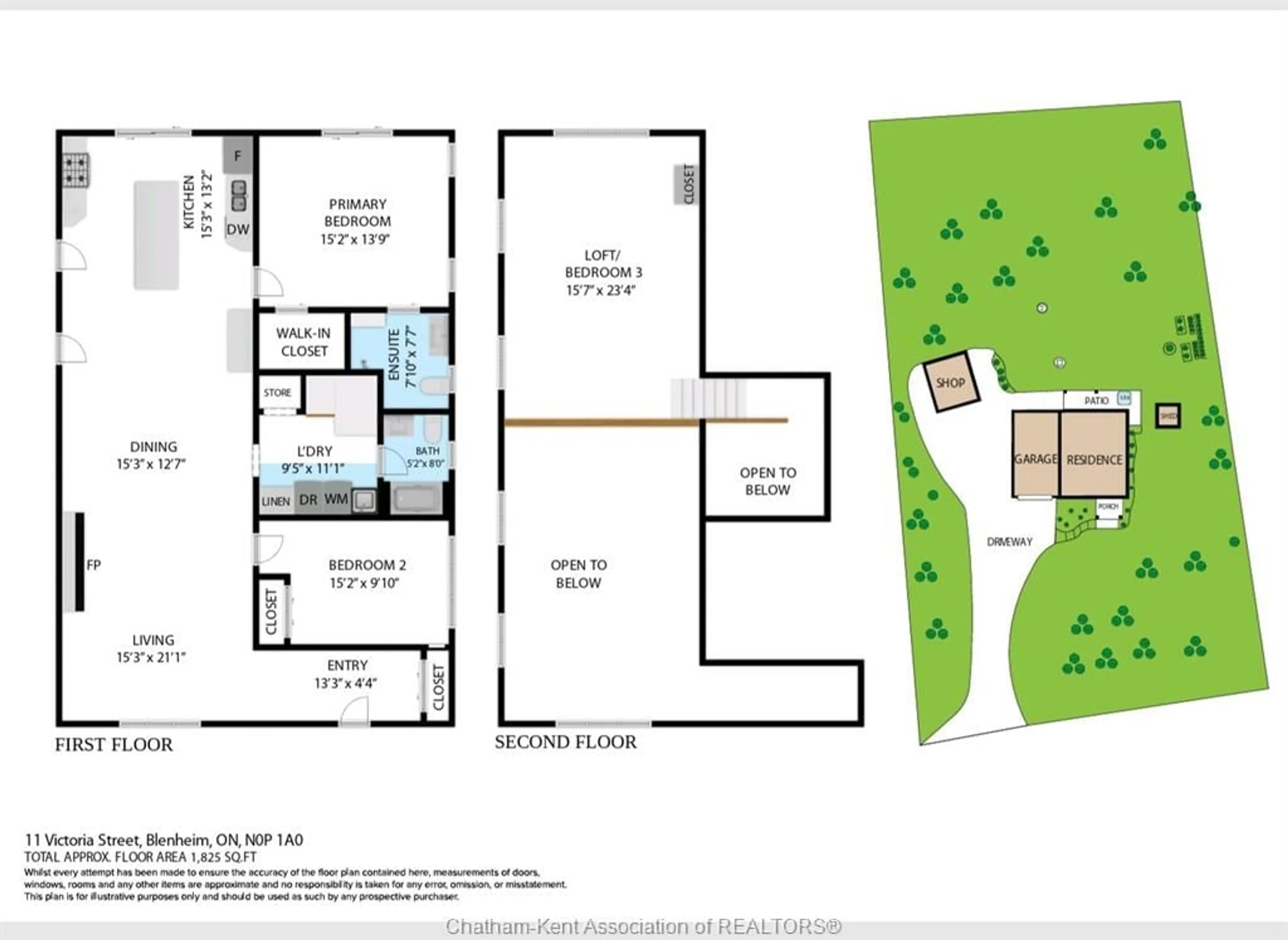 Floor plan for 11 Victoria St, Shrewsbury Ontario N0P 1A0