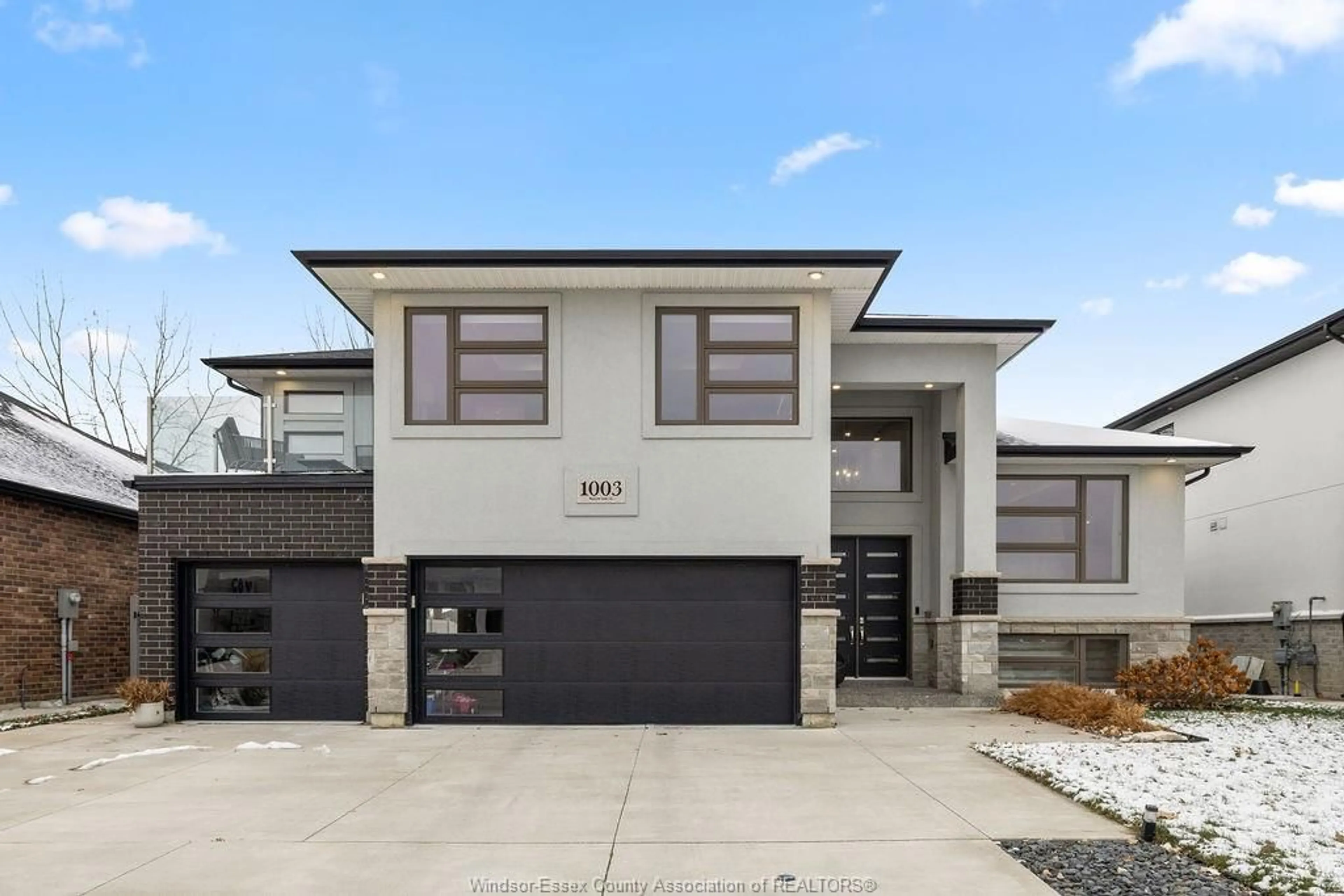 Home with brick exterior material, street for 1003 CHATEAU Ave, Windsor Ontario N8P 0E6