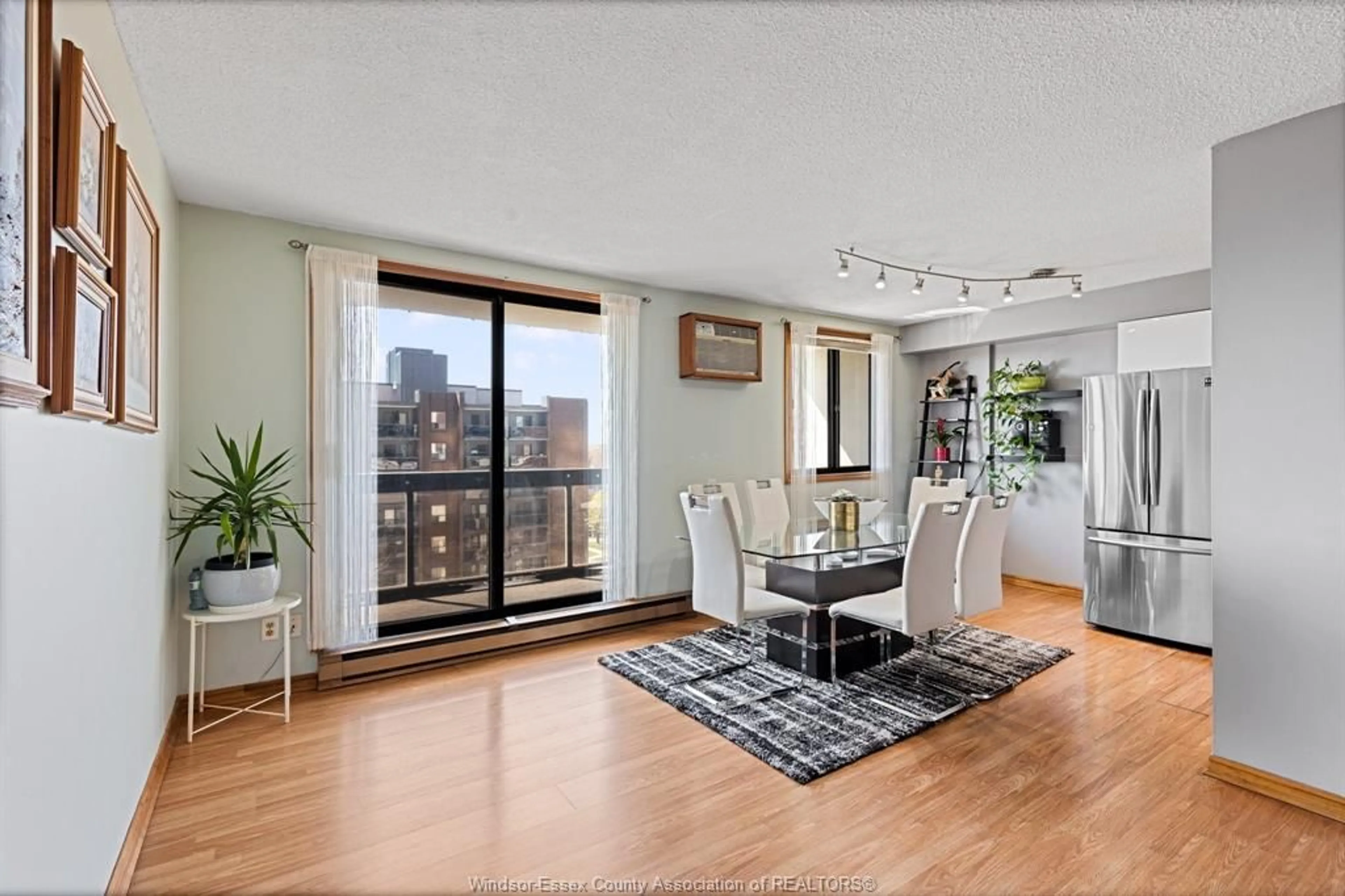 Living room with furniture, unknown for 150 PARK St #812, Windsor Ontario N9A 7A2