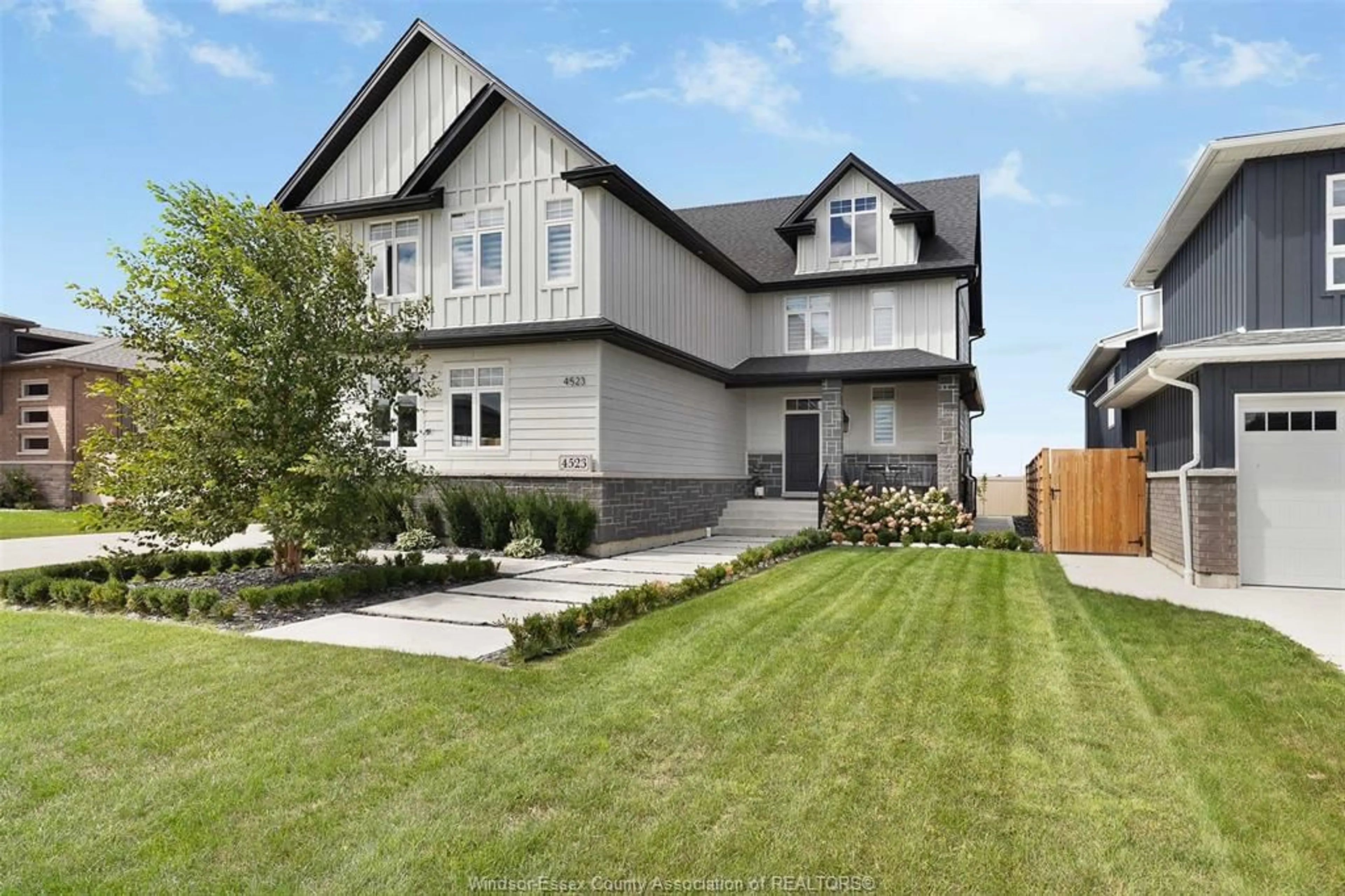 Home with vinyl exterior material, street for 4523 ANDERSON, Lakeshore Ontario N0P 1J0