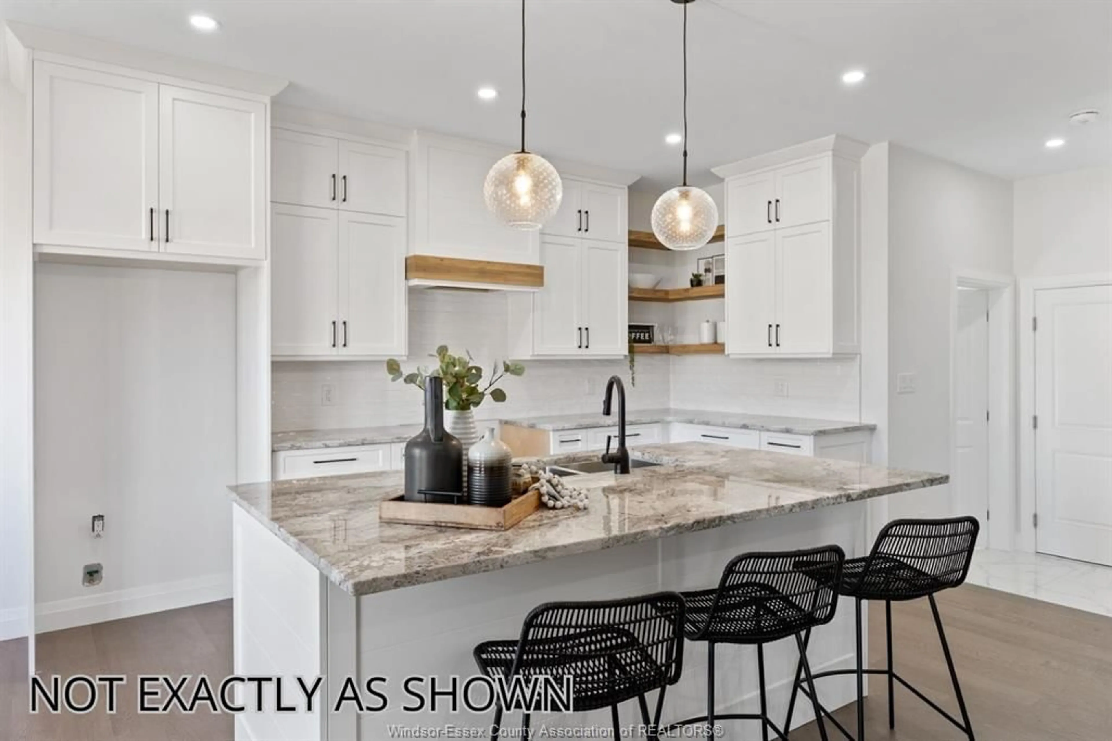 Contemporary kitchen, ceramic/tile floor for 26 Hawthorne Cres, Tilbury Ontario N0P 2L0