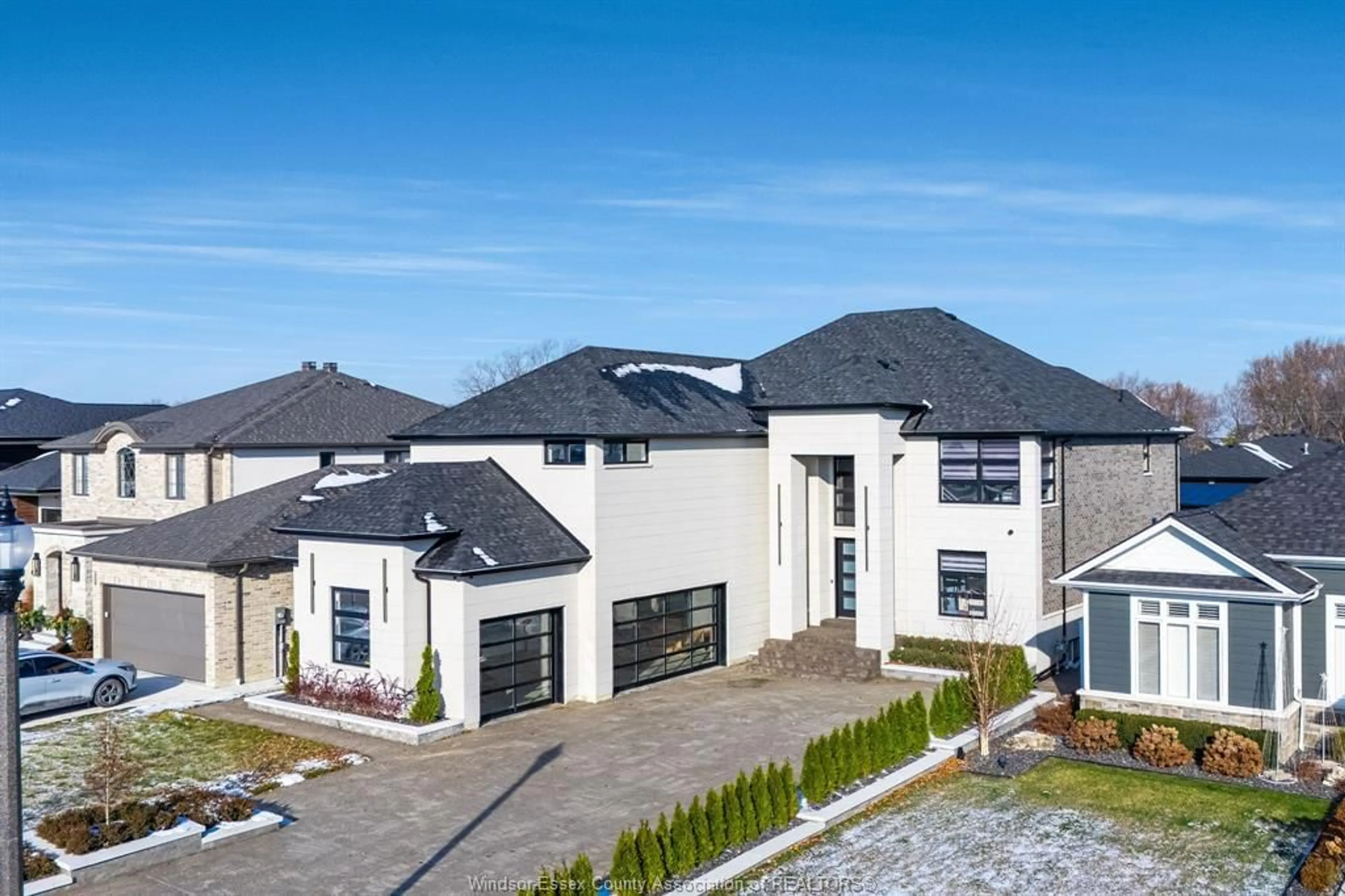 A pic from outside/outdoor area/front of a property/back of a property/a pic from drone, street for 311 Water, Lakeshore Ontario N8L 1A7