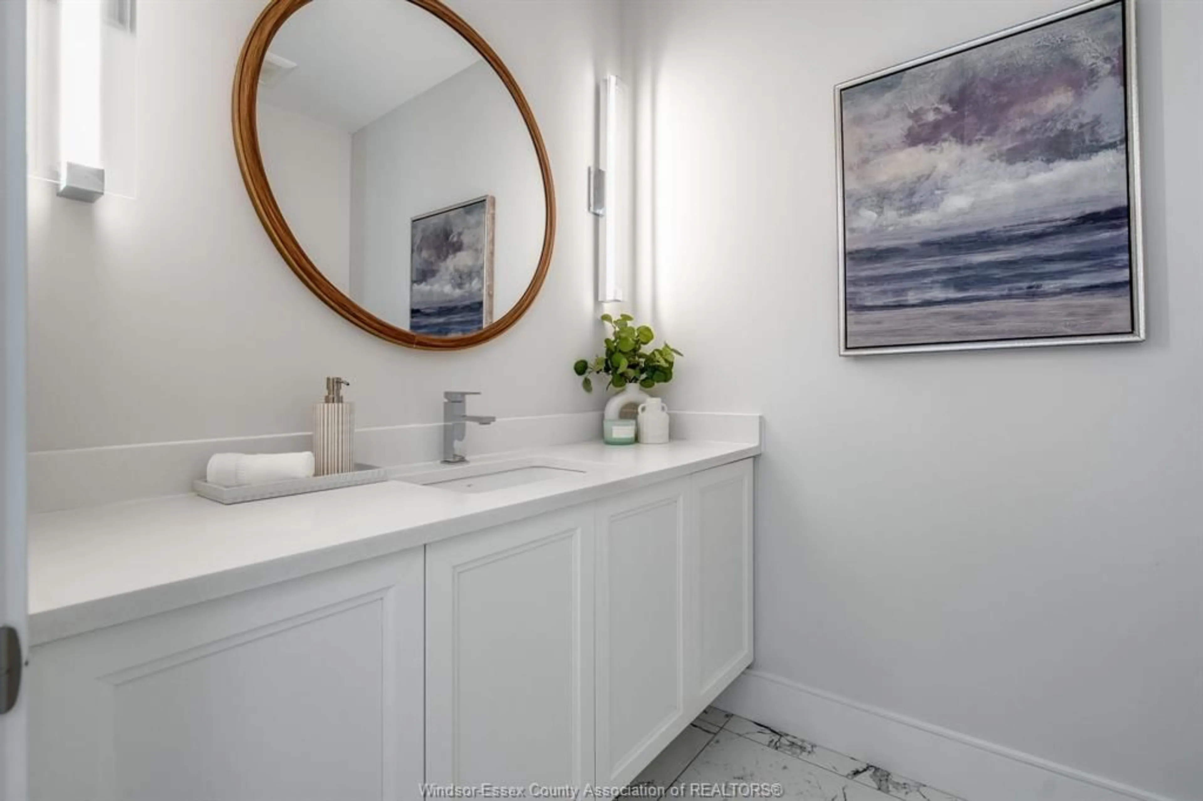 Contemporary bathroom, ceramic/tile floor for 311 Water, Lakeshore Ontario N8L 1A7