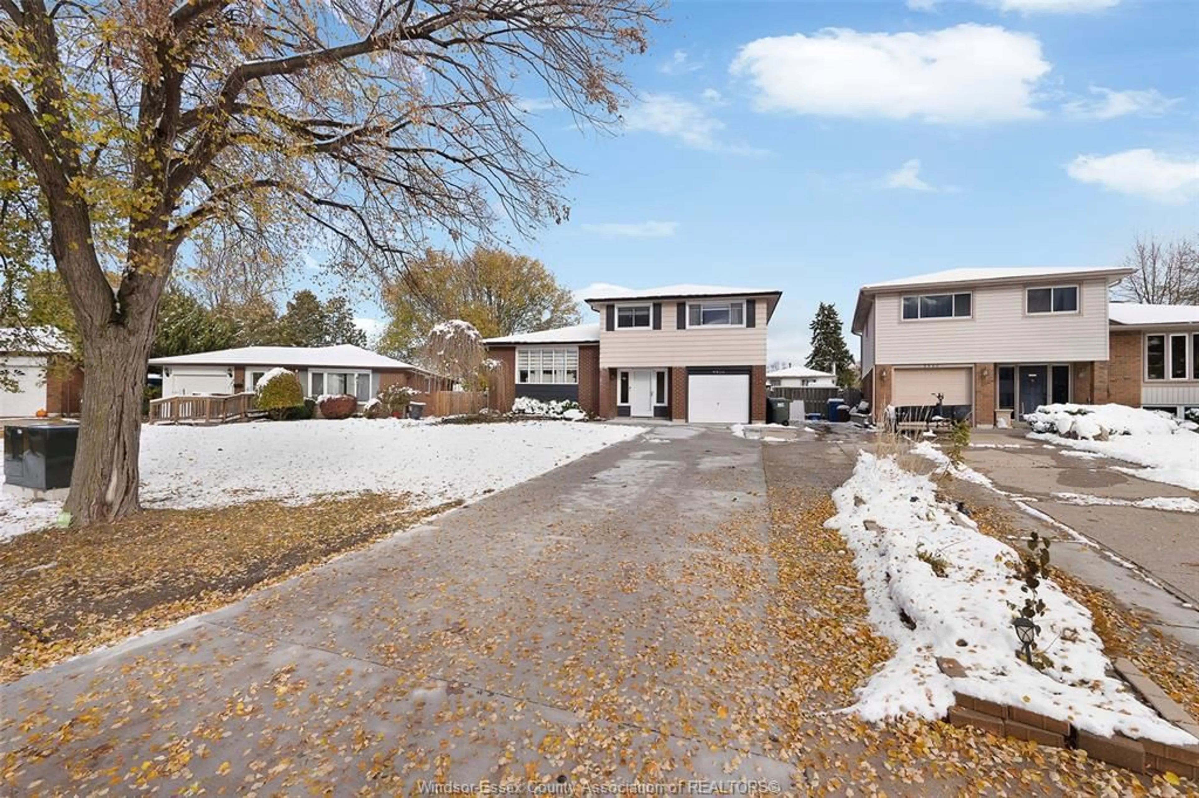 A pic from outside/outdoor area/front of a property/back of a property/a pic from drone, street for 9926 ASGARD, Windsor Ontario N8R 1E2