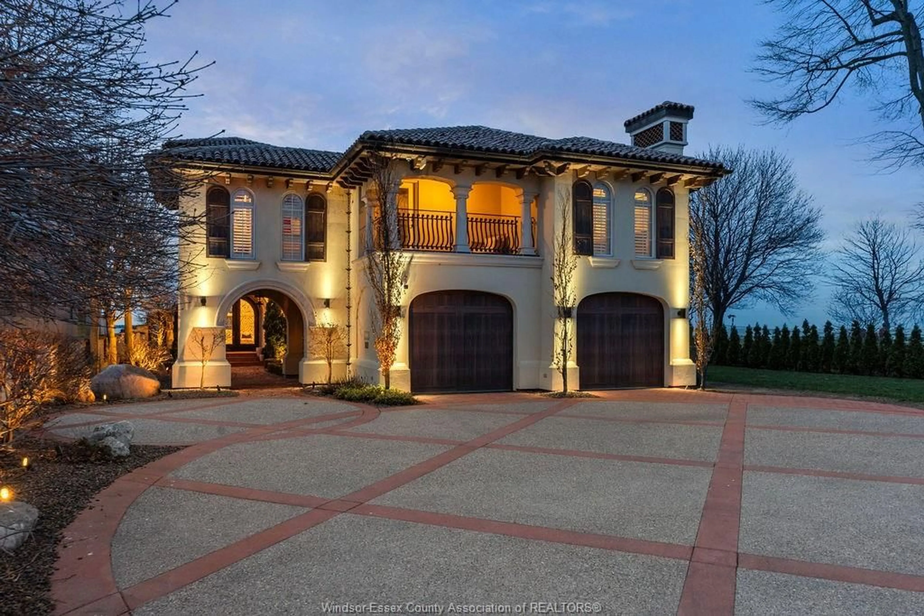 Home with brick exterior material, street for 13038 RIVERSIDE Dr, Tecumseh Ontario N8N 1A8